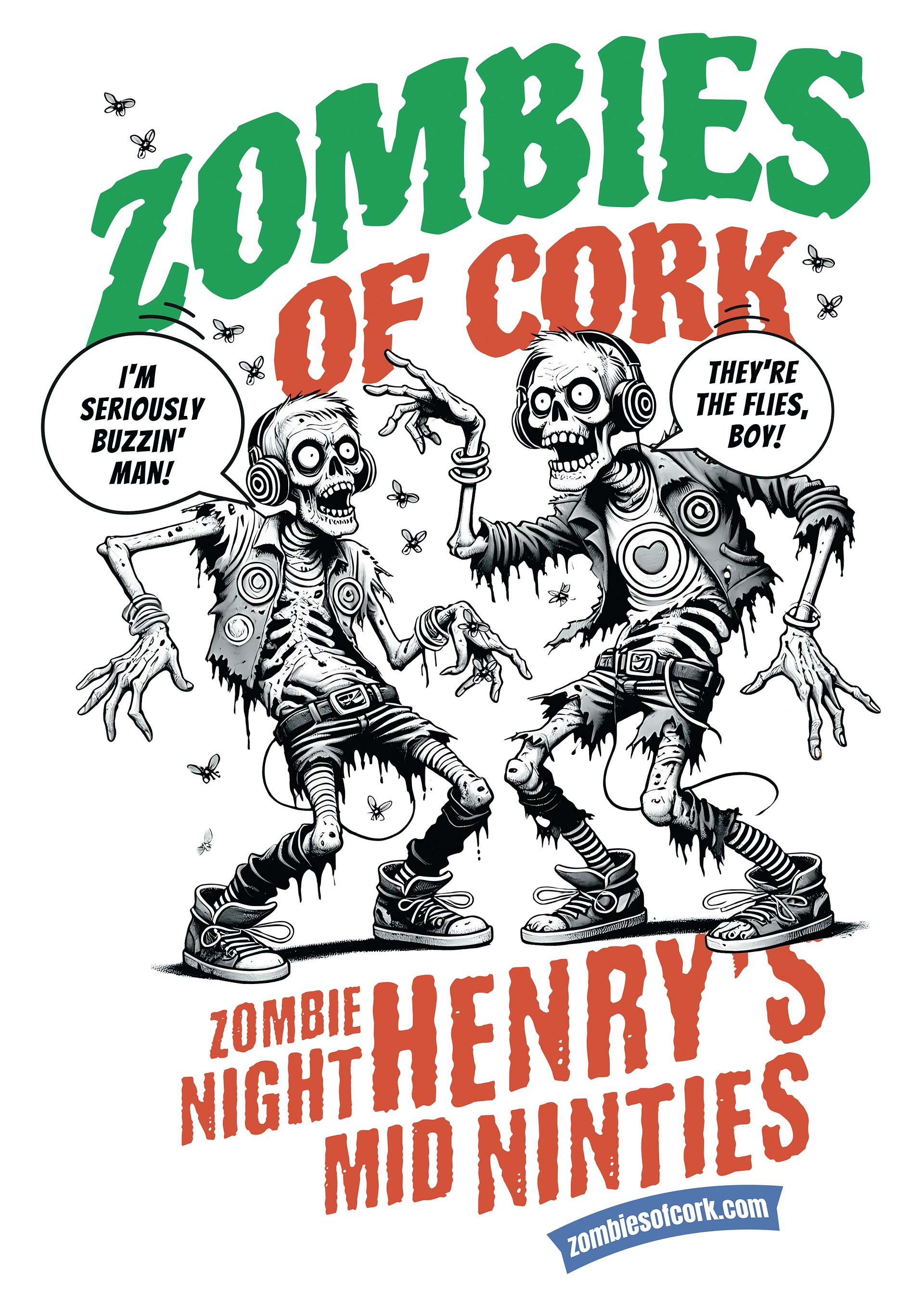 Zombie Ravers Poster (Digital Download) product image (2)