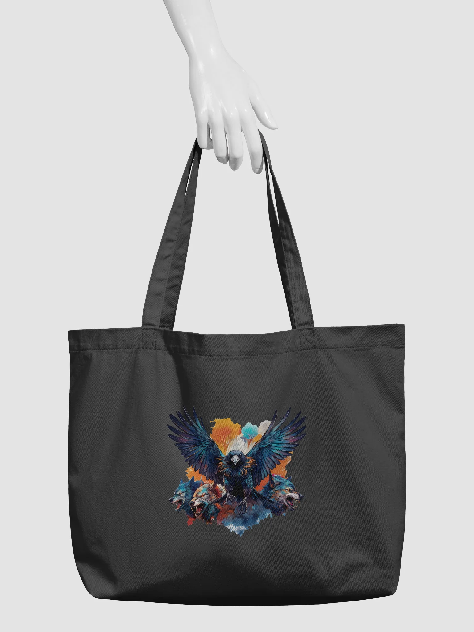 Wolves and Raven Tote product image (3)