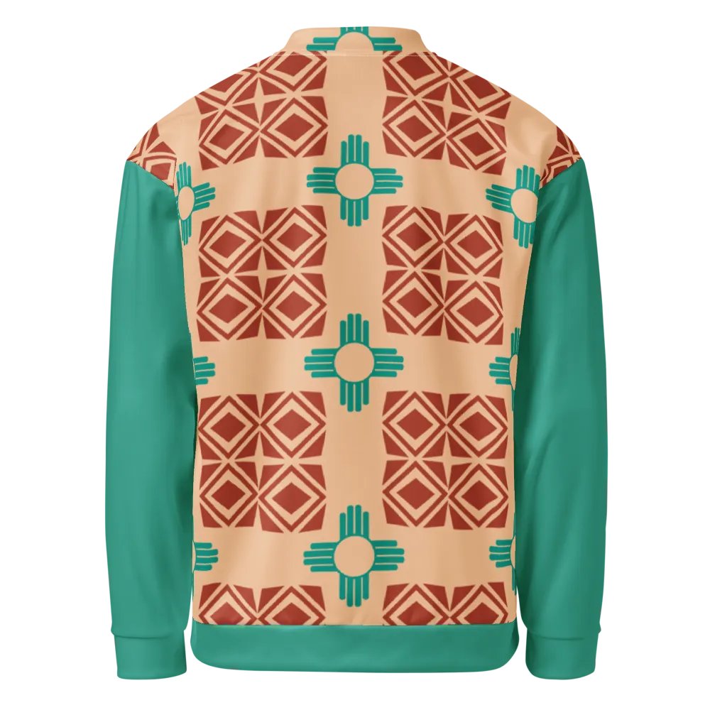 New Mexico Zia Symbol Bomber Jacket product image (6)