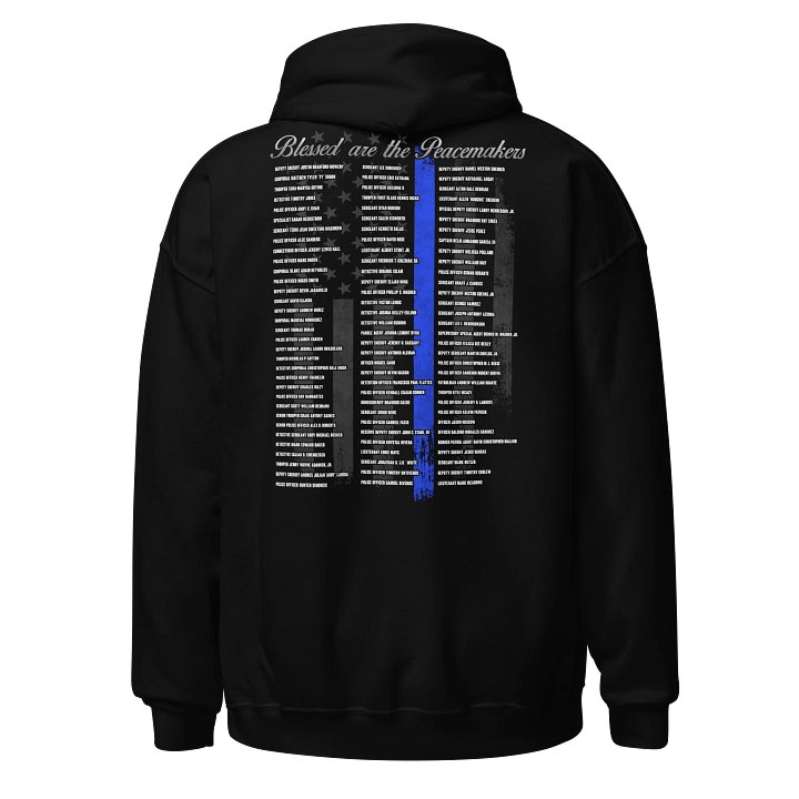 2025 Law Enforcement Fallen Heroes Hoodie product image (1)