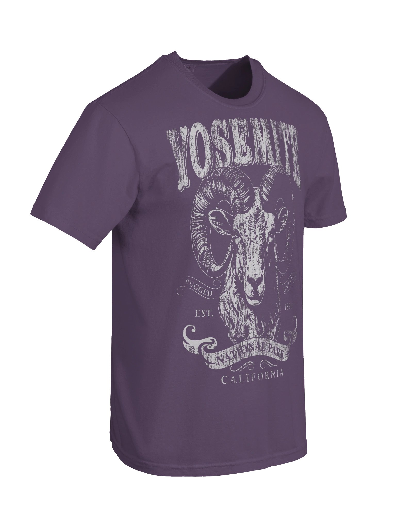 Yosemite National Park Shirt – Vintage Ram Graphic Tee California (Est. 1890) product image (9)