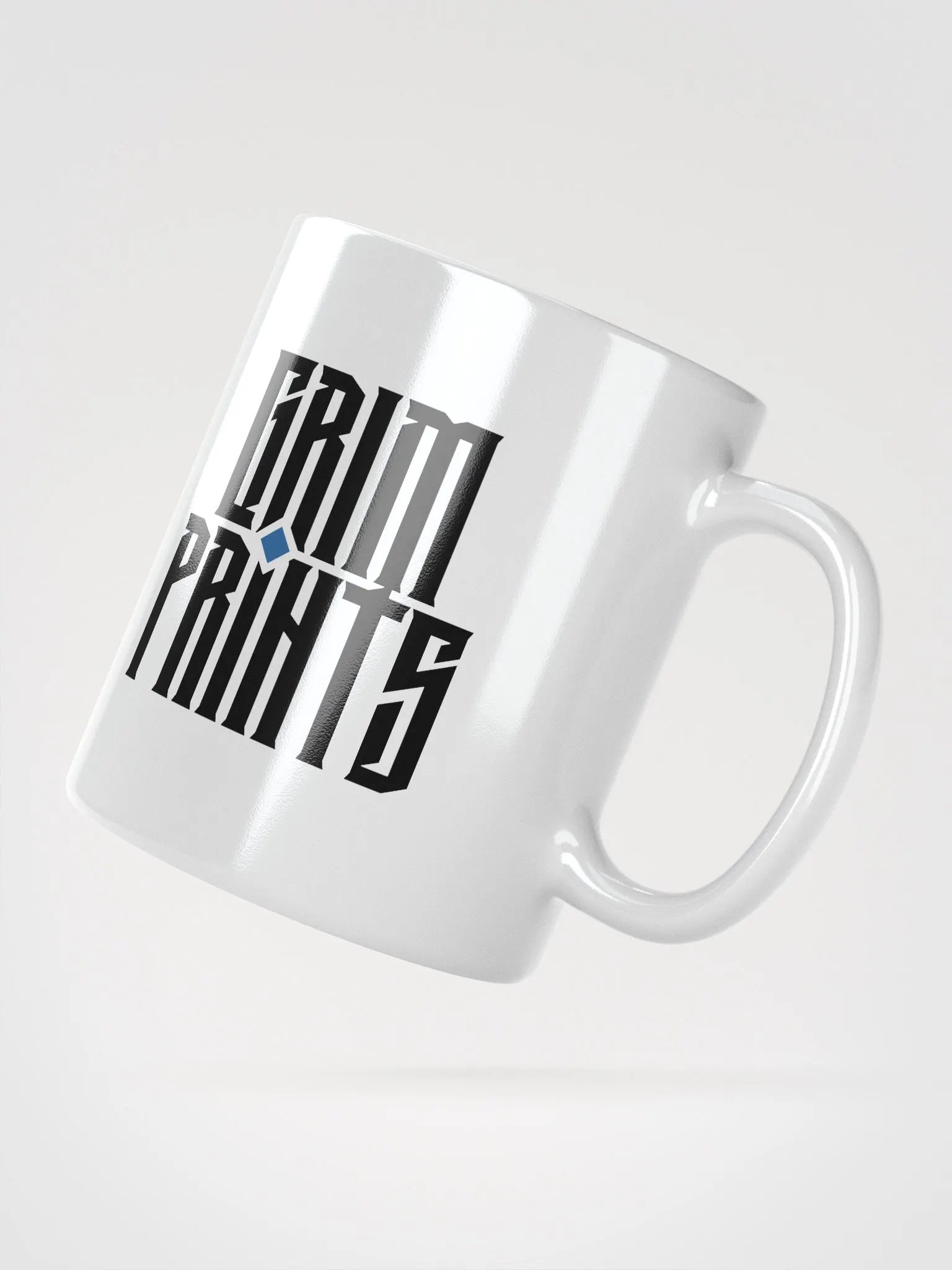 Grim Prints Logo - White Ceramic Mug product image (2)