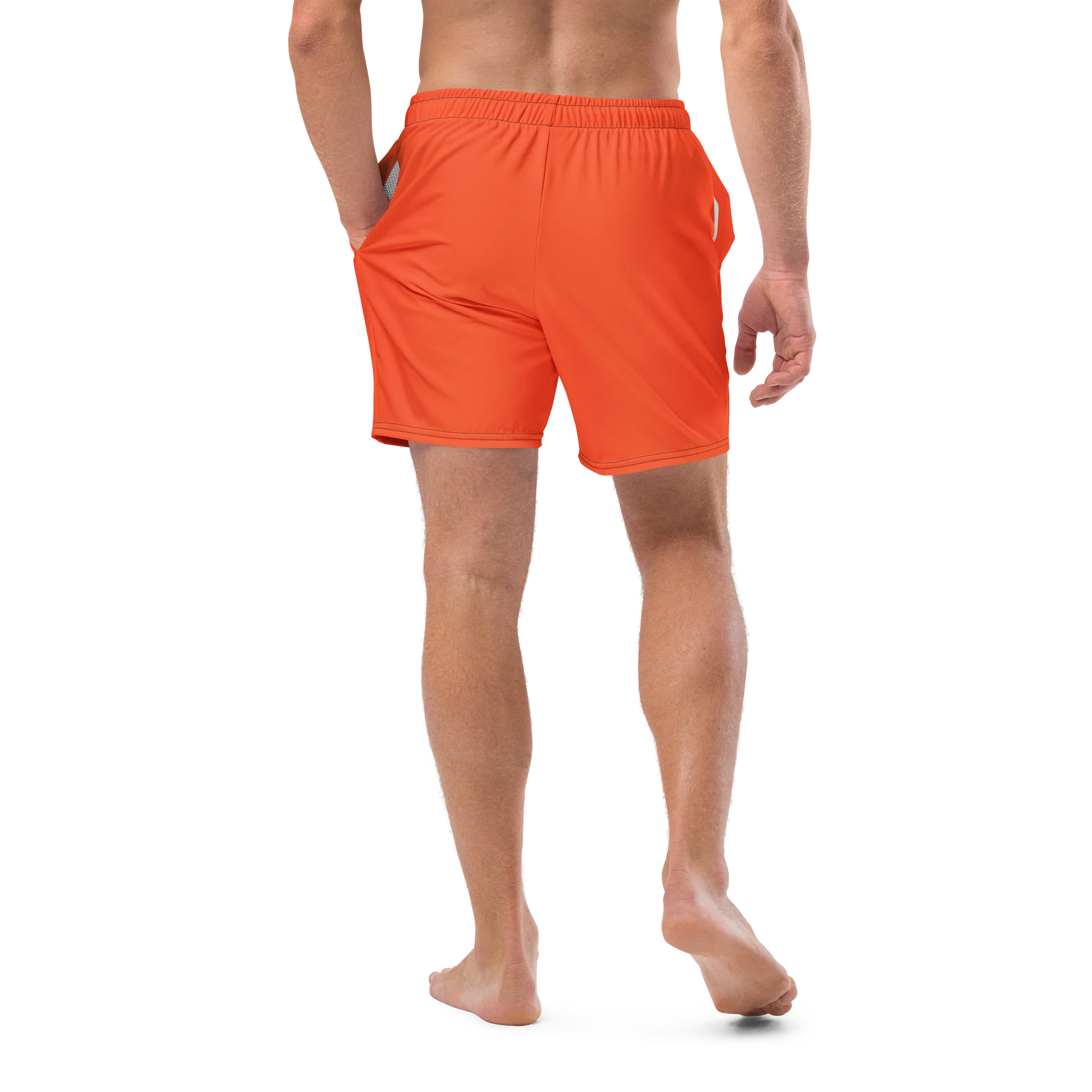 DANGER! - Orange/Black Swim Trunks product image (10)