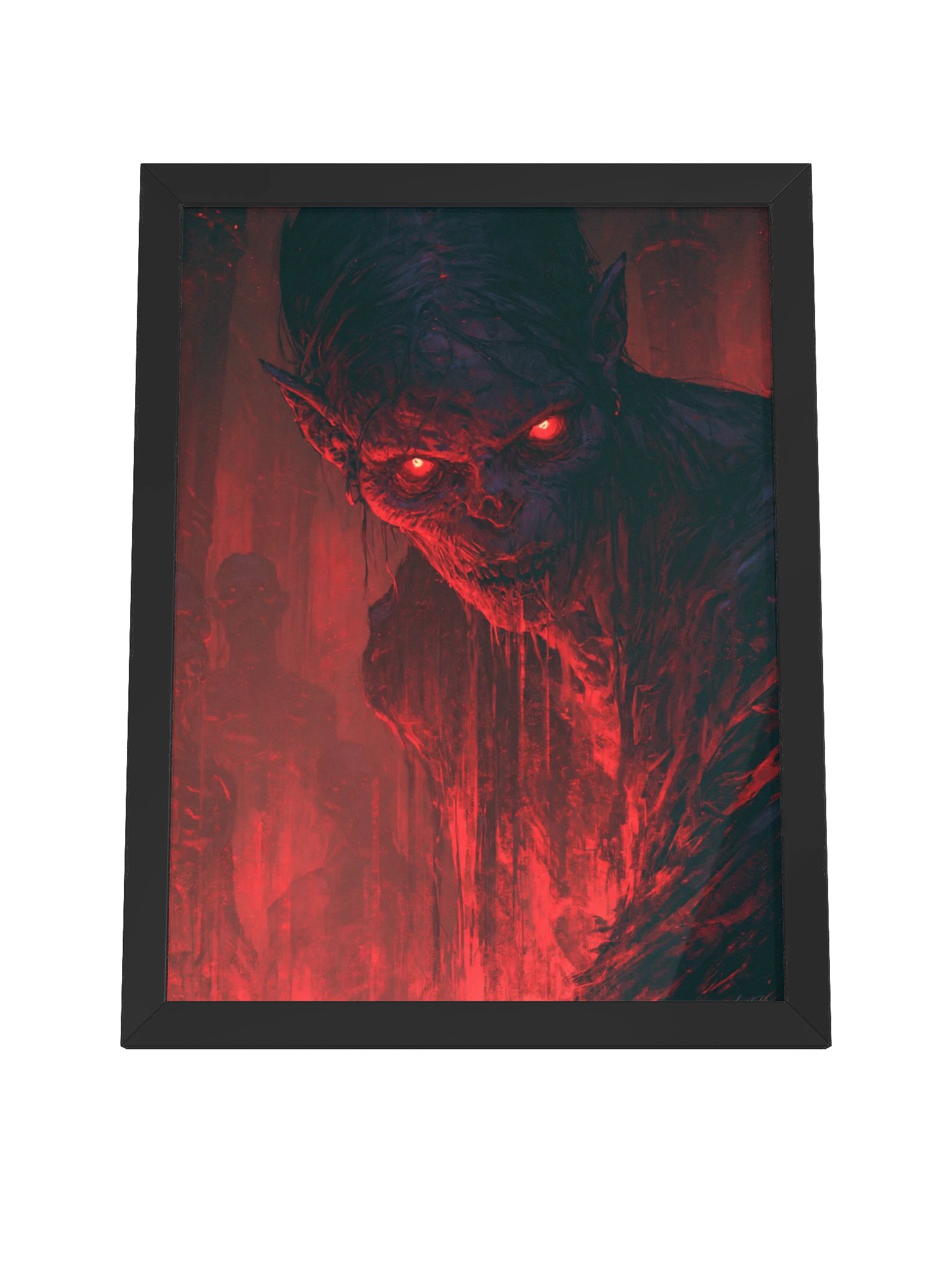 Crimson Monster Framed Art Print — Crimson Revenant product image (8)
