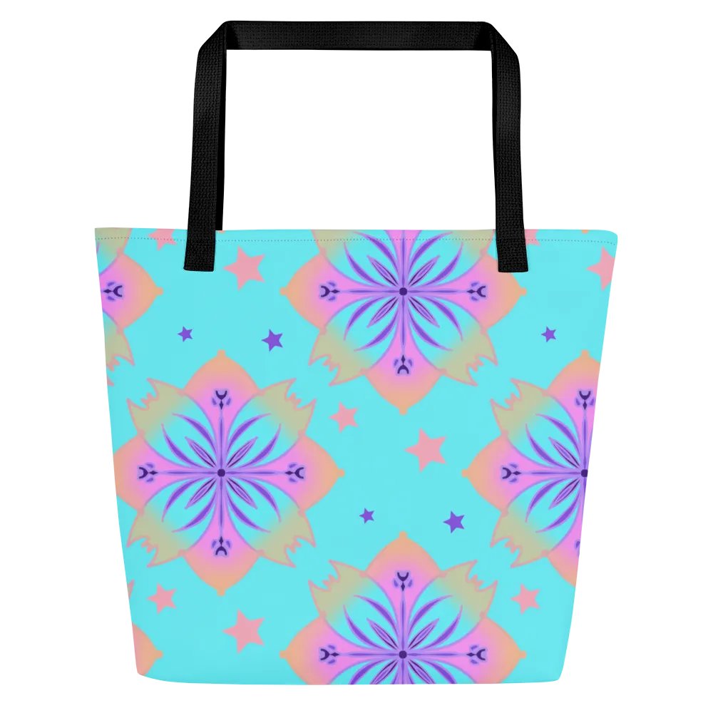 Pretty Pastel Bow Pattern All Over Print Tote product image (1)