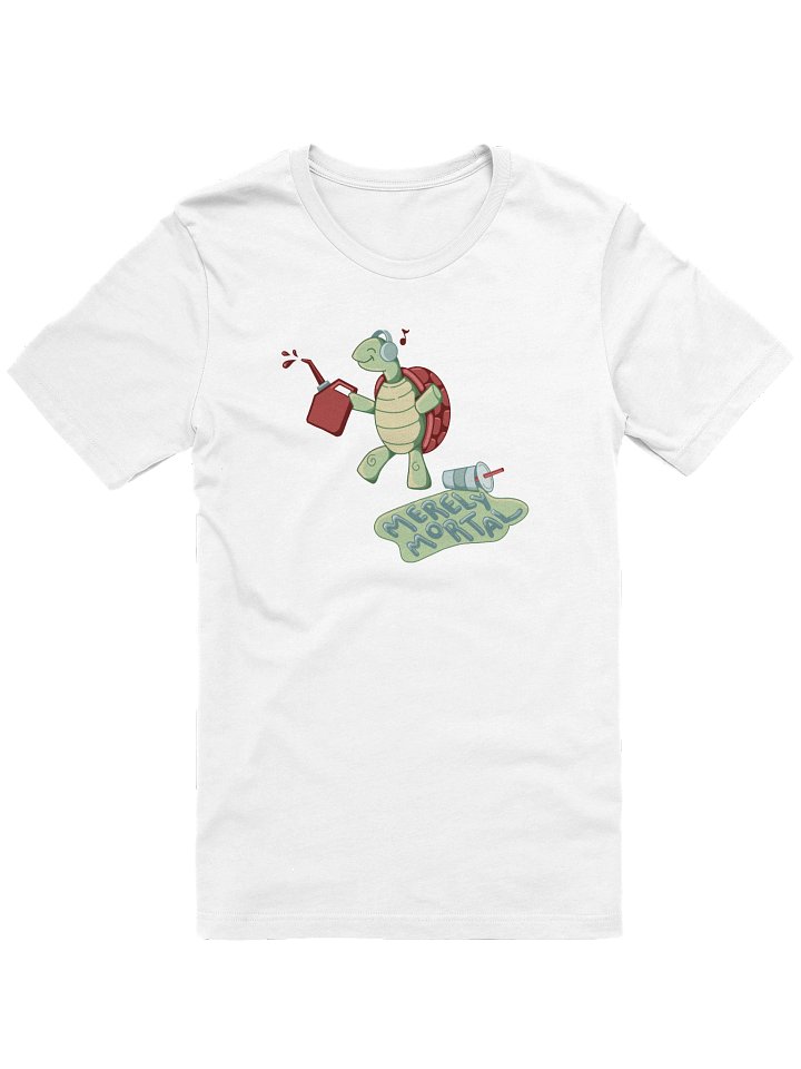 Exclusive Design: Merely Mortal's Dancing Gas Station Turtle Unisex T-shirt XS - 5XL product image (2)