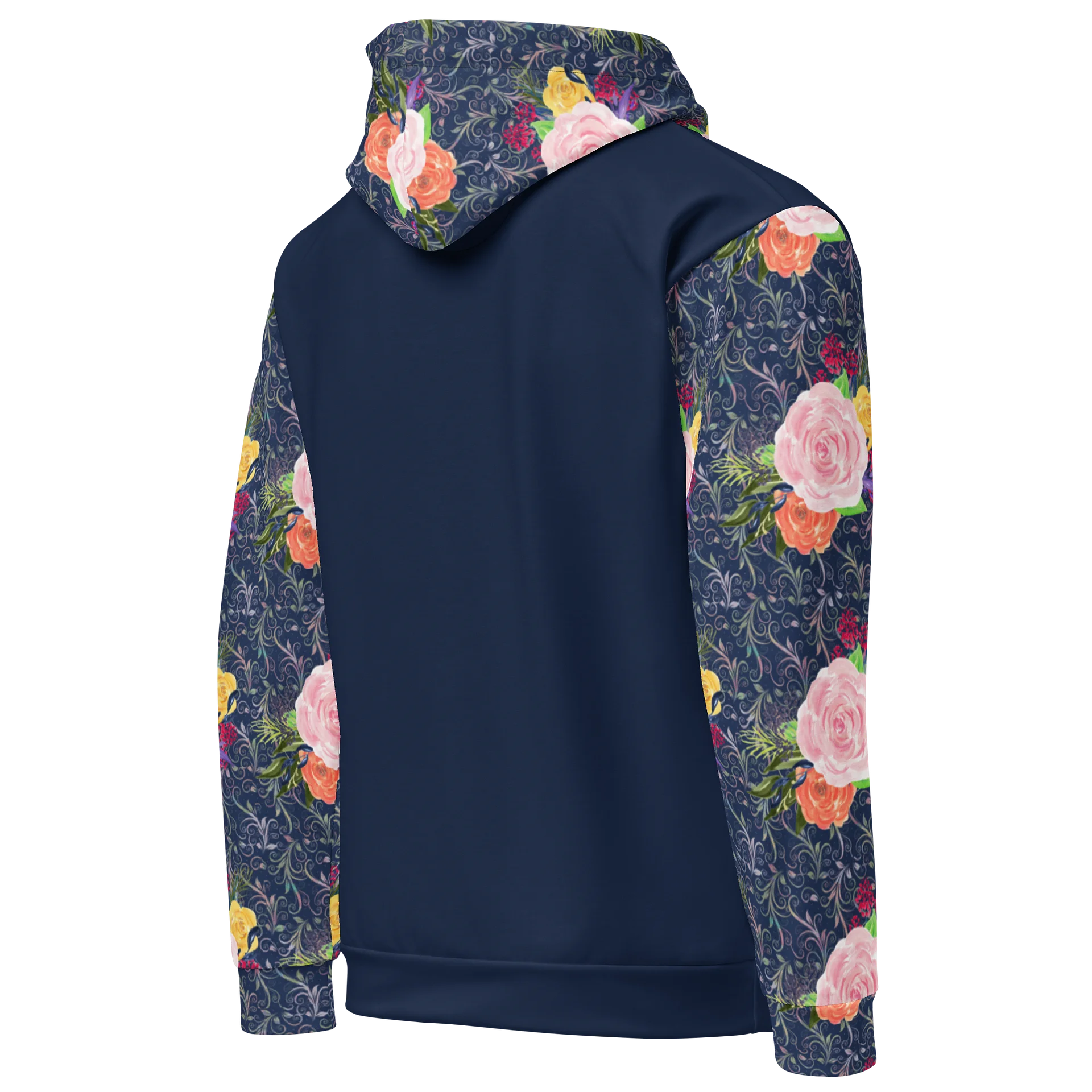 Senior Class 2026 Navy/Floral Unisex Hoodie product image (5)