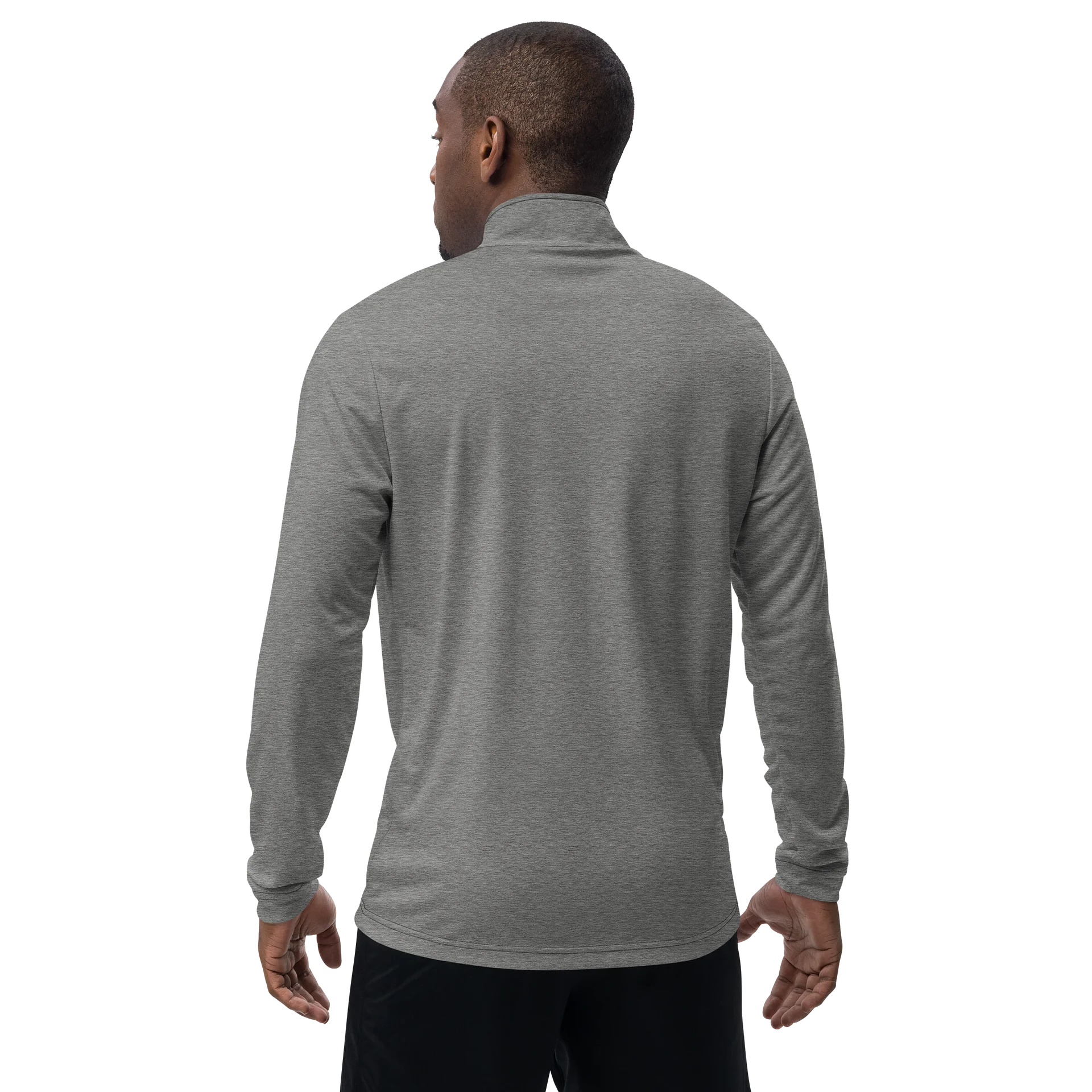 Grey Quarter Zip product image (3)