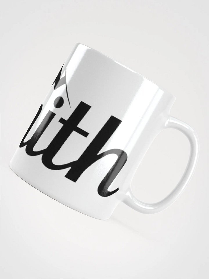 Zenith White Glossy Ceramic Mug with Exclusive Mountain Design - Dishwasher & Microwave Safe product image (2)