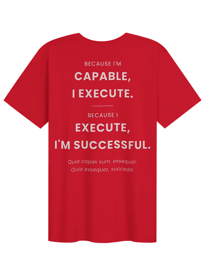 Capable. Execute. Succeed. — Creed Performance Tee product image (2)