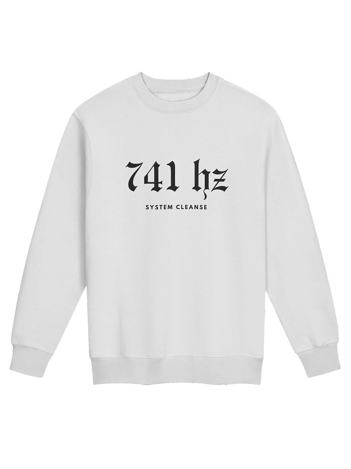 741 hz - system cleanse crewneck / Capsule 01 product image (1)