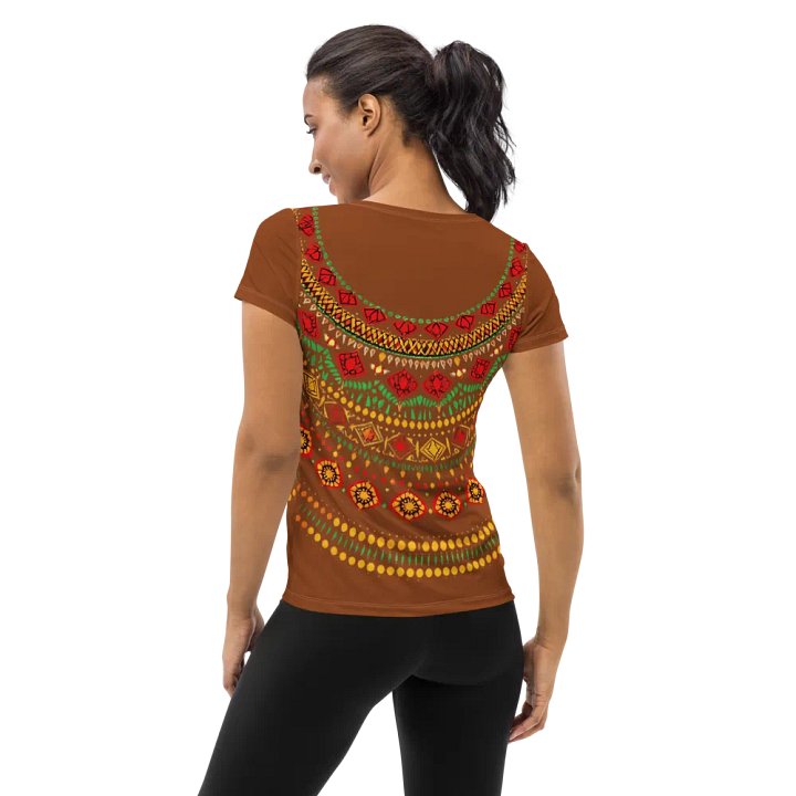 Black History Month Celebration Fashion All-Over Print Athletic Tee product image (2)