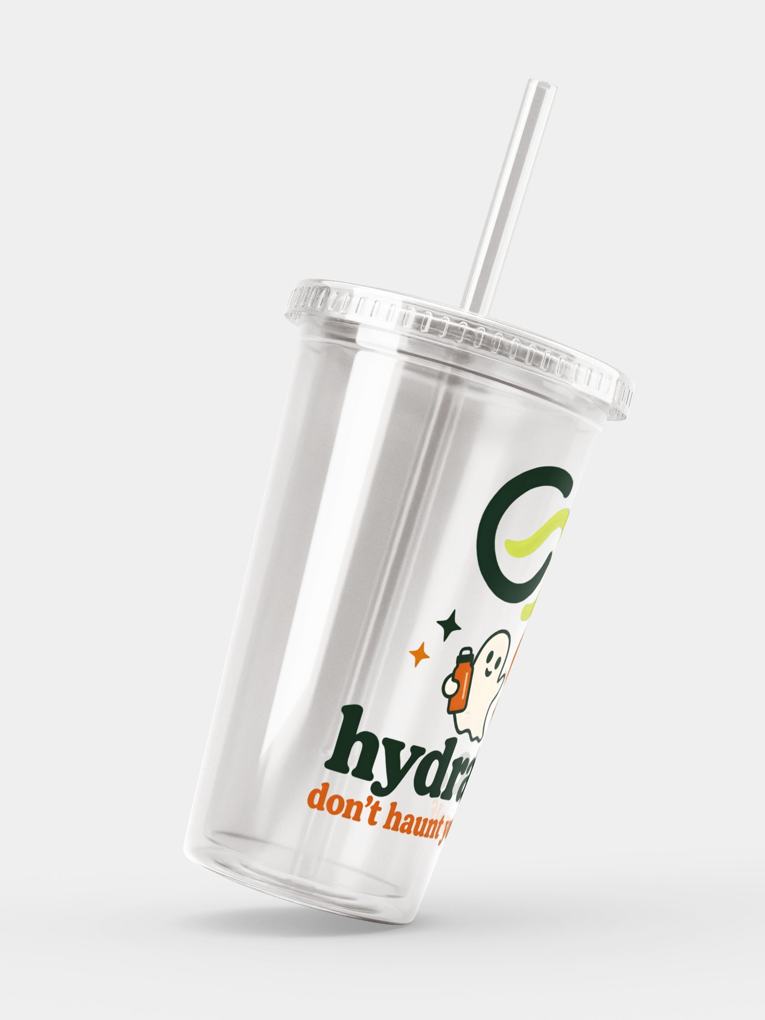 Hydrate, Don’t Haunt Yourself Halloween Tumbler product image (2)