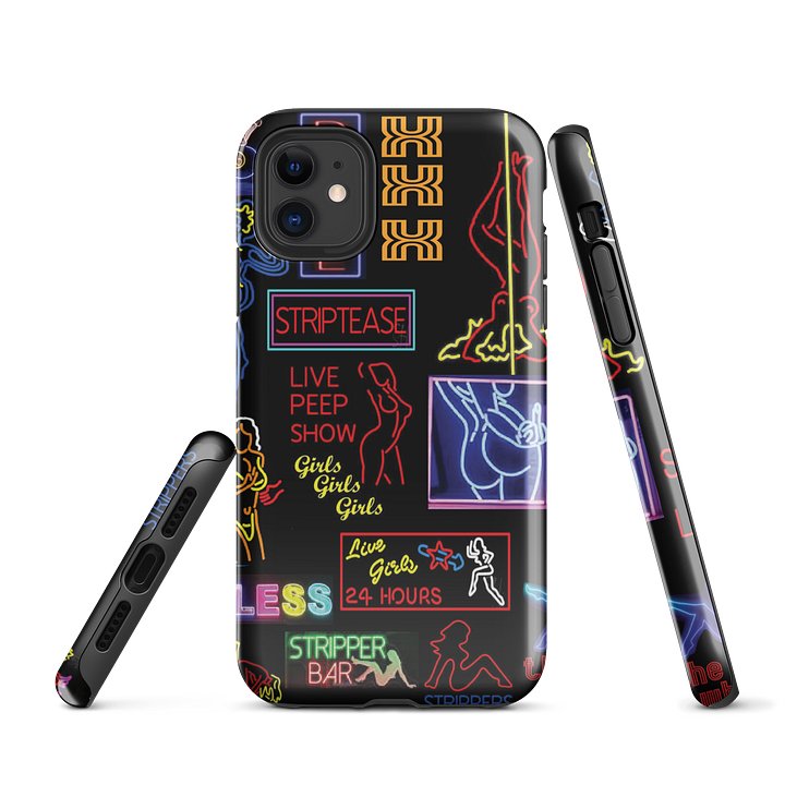 neon strip club signs iphone case product image (1)