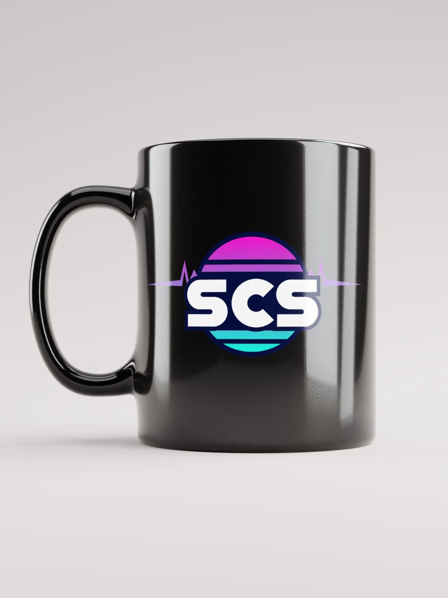 BONE ZONE GLOSSY BLACK MUG product image (6)
