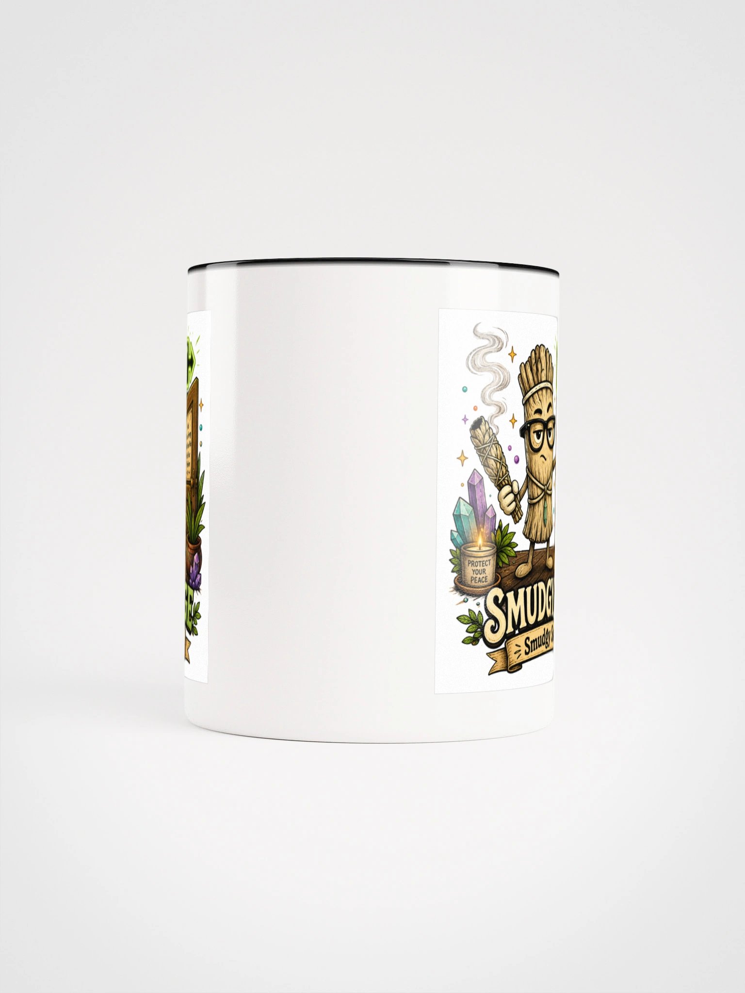 Smudgy Says No | Sarcastic Spiritual Ceramic Mug product image (87)