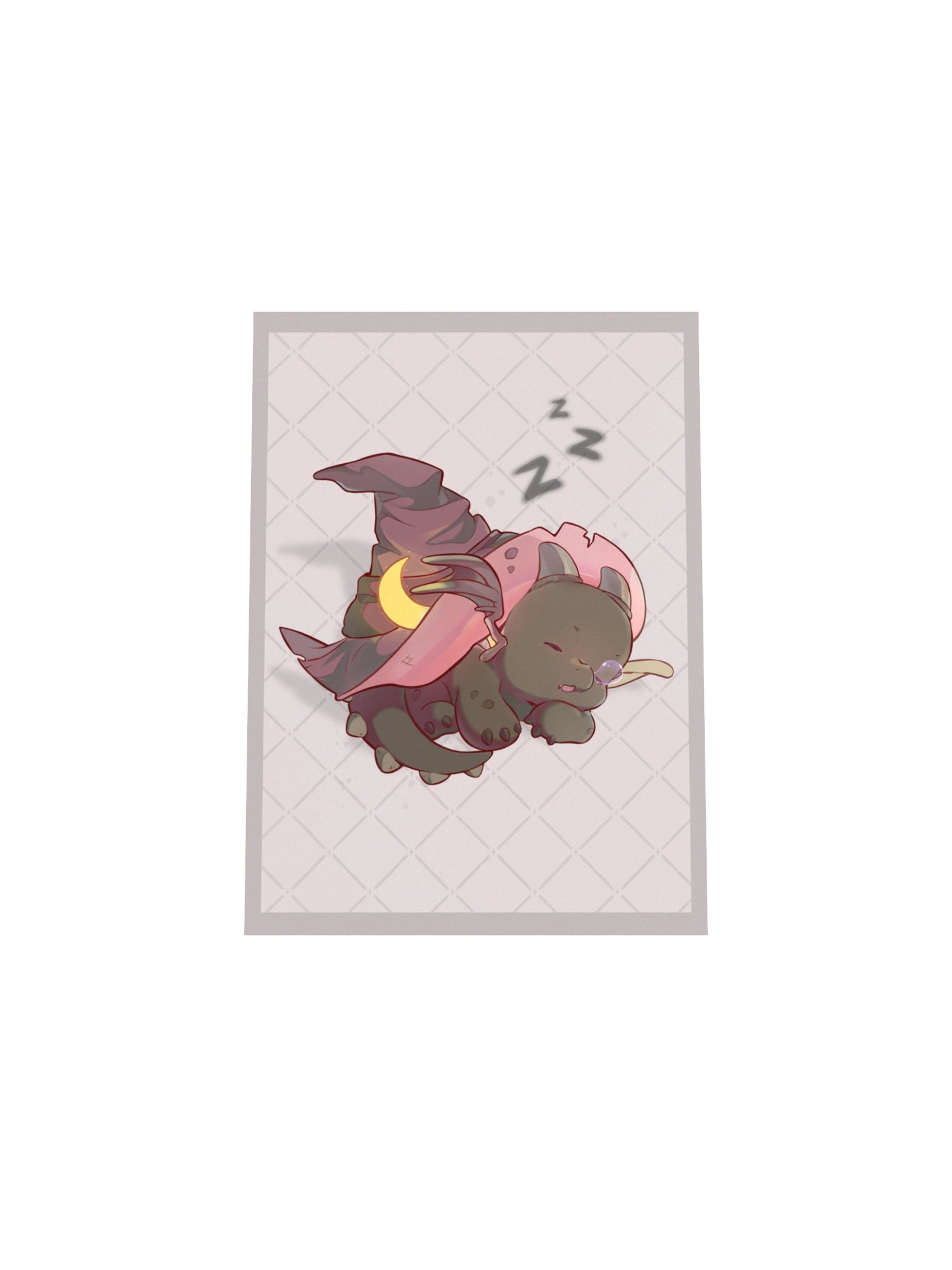 A Dragon's Slumber Mini Print product image (4)