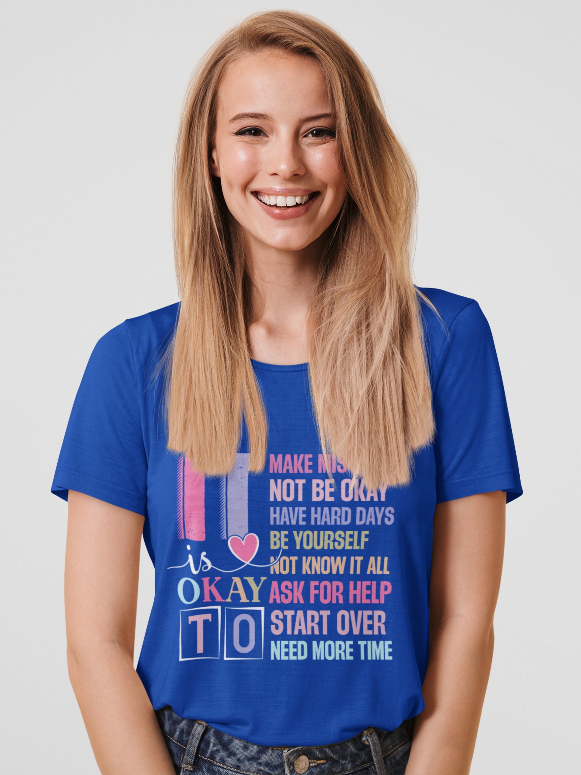 It Is Okay To Feel Unisex T-Shirt product image (2)