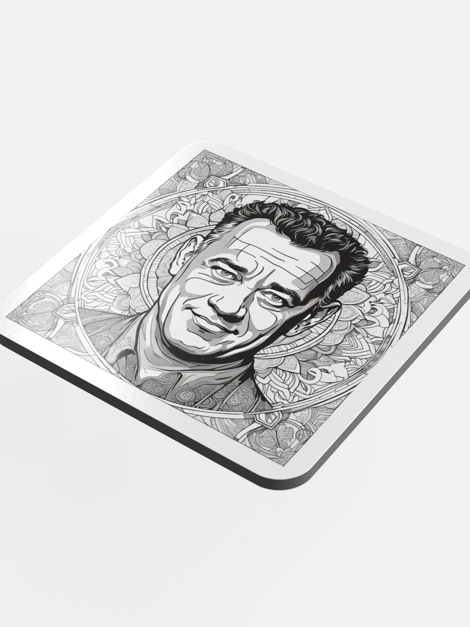 Ornate Elegance Cork Coaster product image (4)