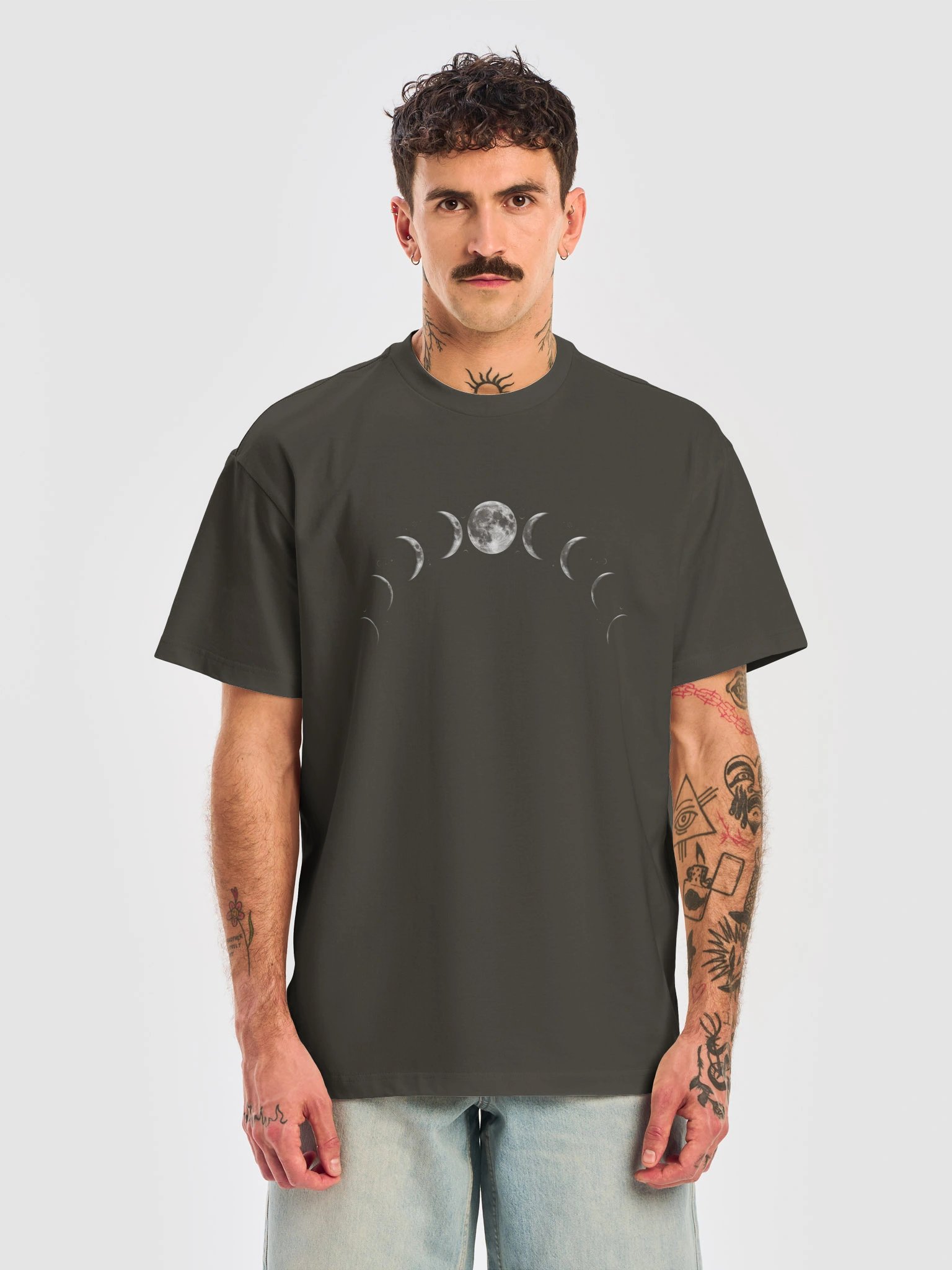 Lunar Progressions // Ethereal Moon Phase Box Tee product image (7)