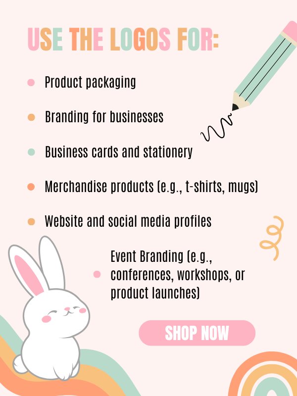 MRR & PLR Whimsical Logo Branding Bundle product image (11)