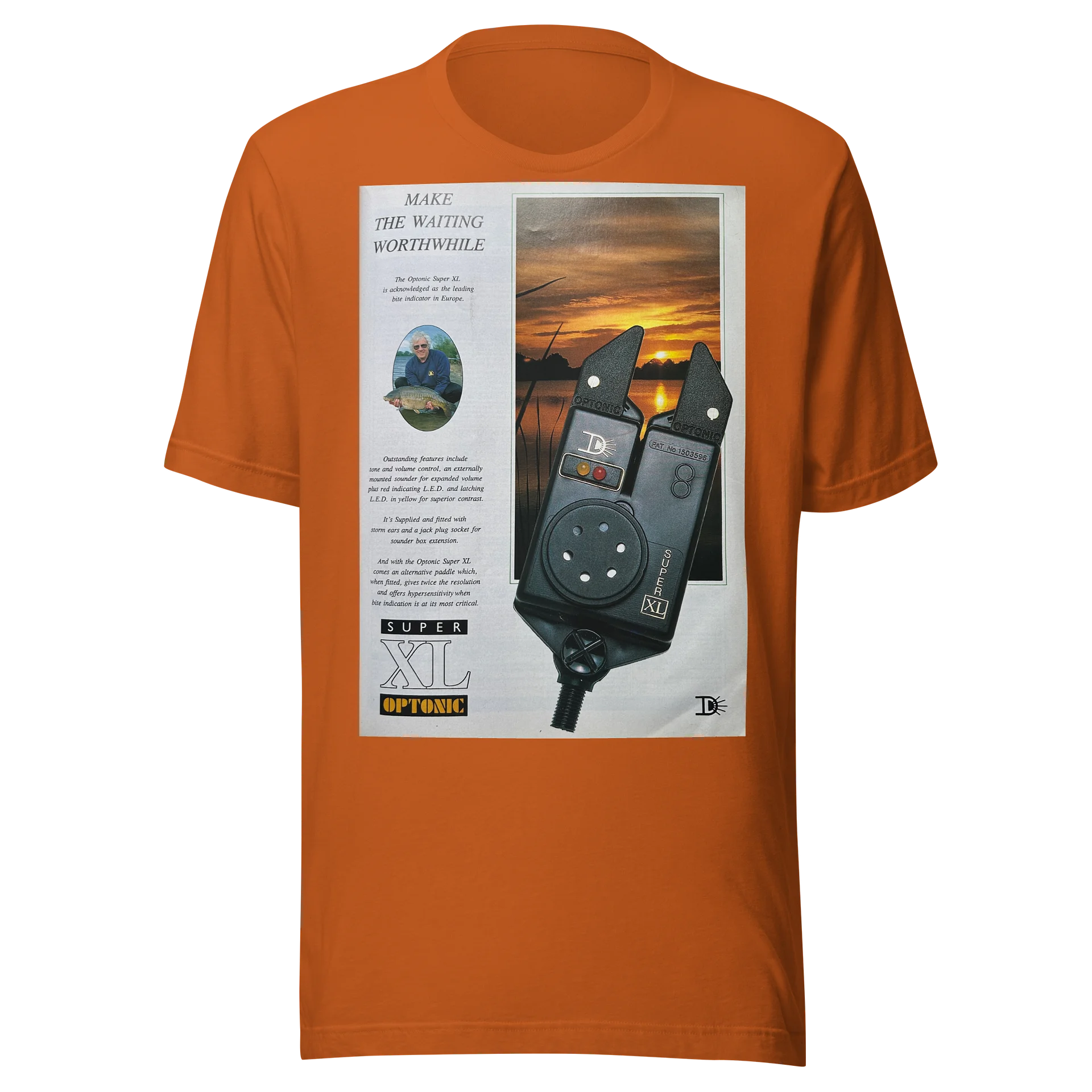 The Optonic Super XL Vintage Indicator Tee (Colour original advert) product image (49)