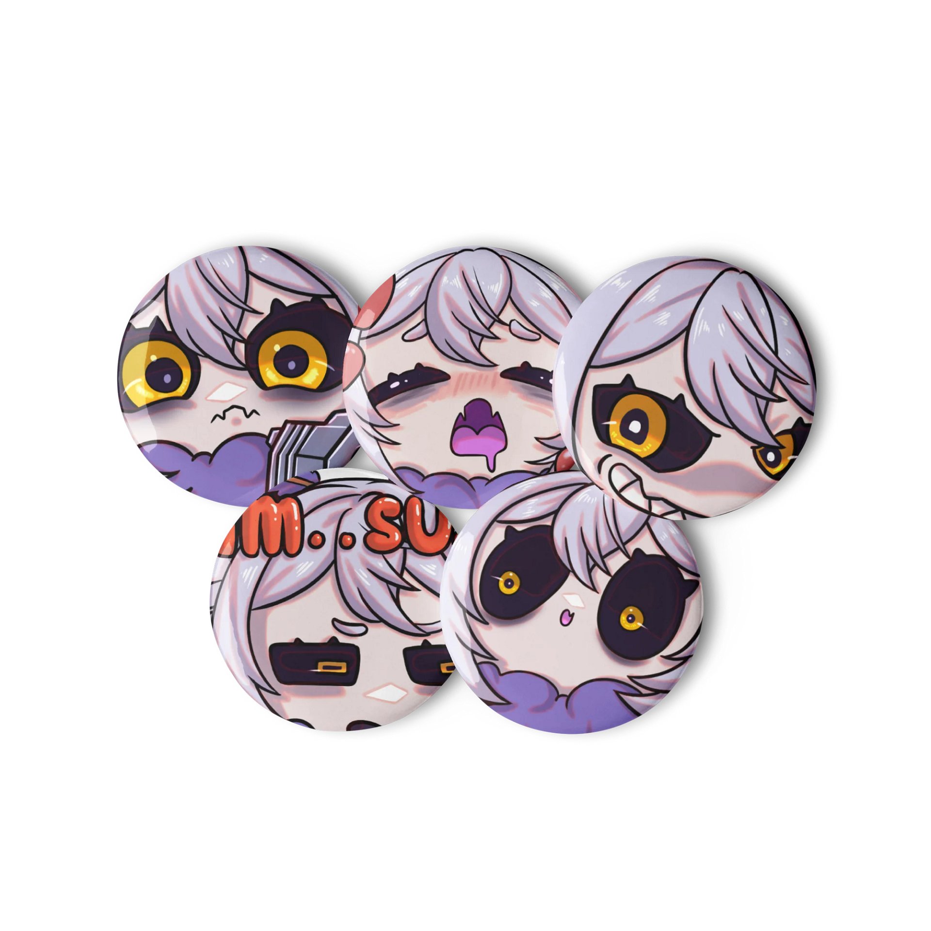 Smudgie Pin Button Set product image (3)