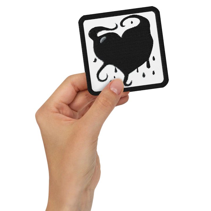 Filth Heart Embroidered Patch product image (2)