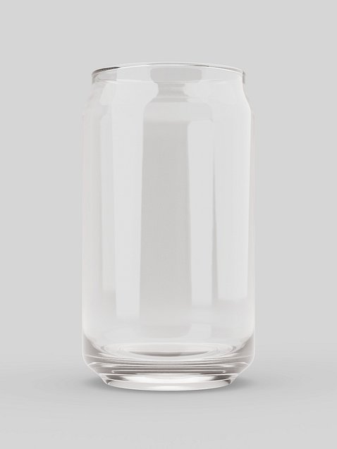 Photo showing Can-Shaped Glass