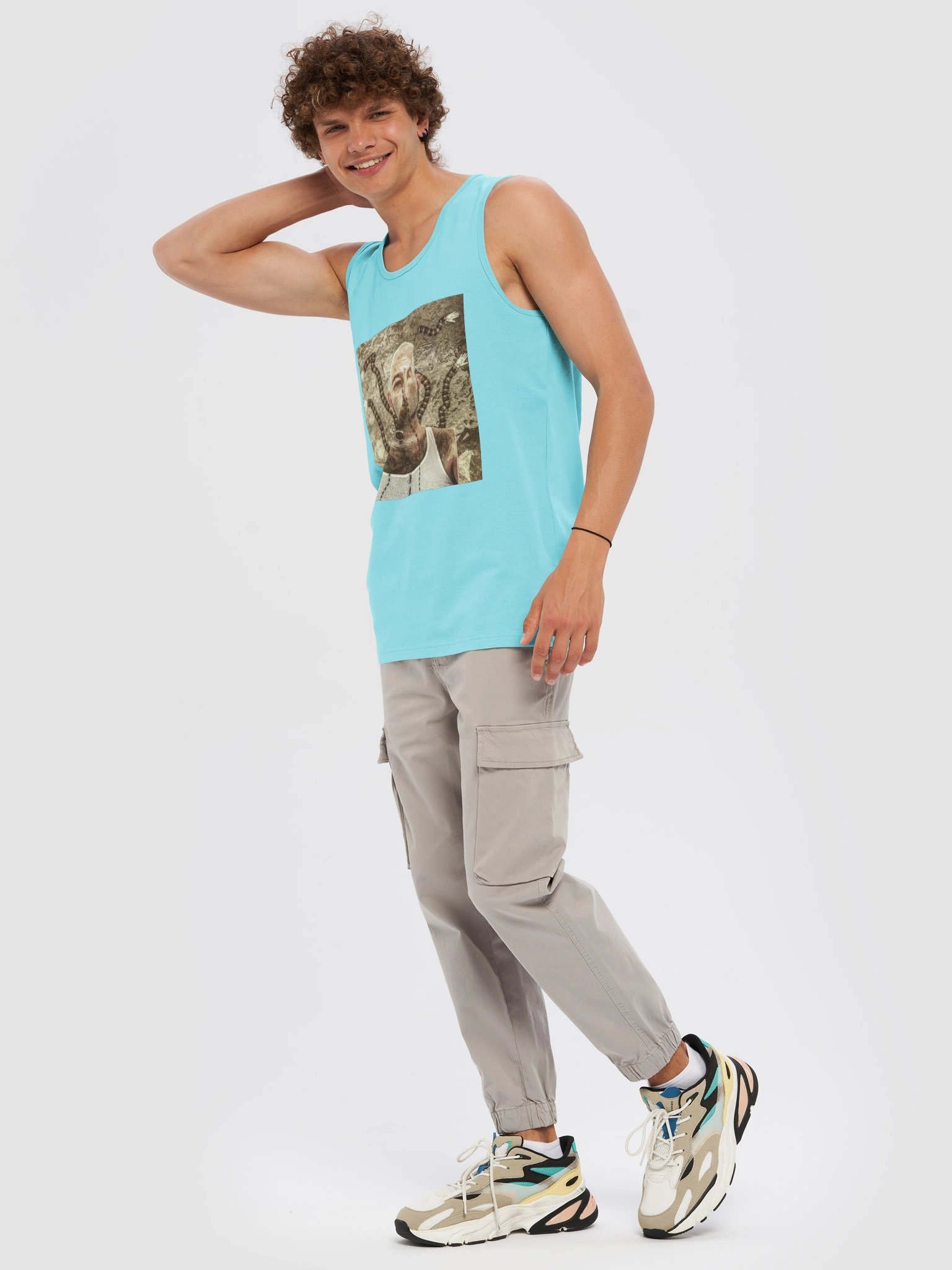 The End | I Am Adrammelech | Cotton Heritage Men's Premium Tank Top product image (2)