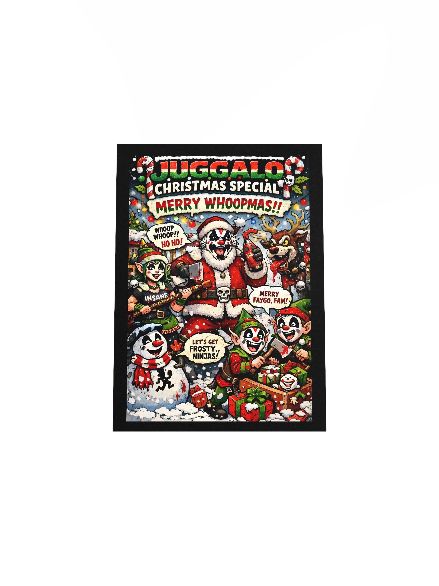 🎄 Juggalo Christmas Special – 5x7 Matte Poster product image (4)