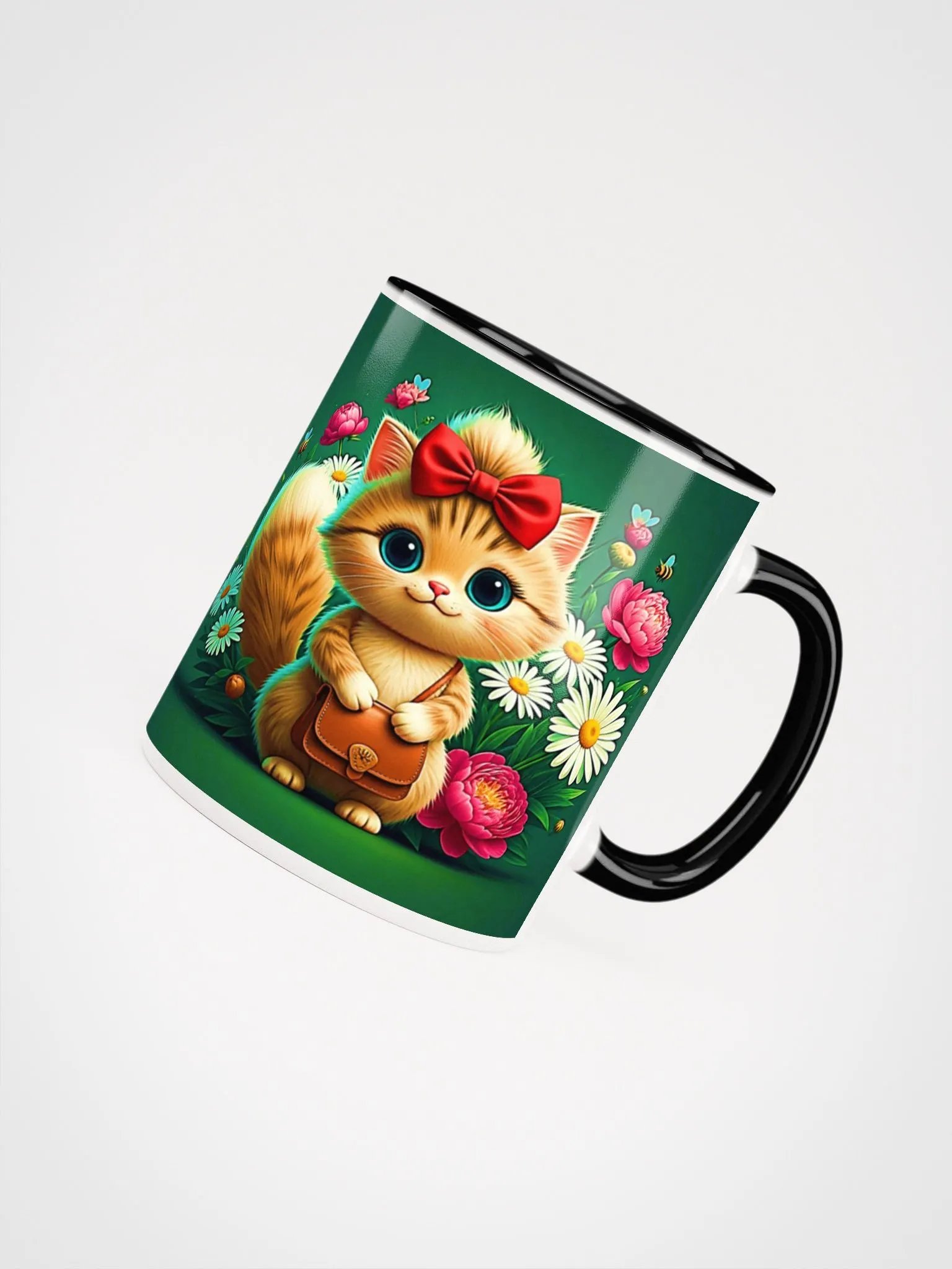 Whimsical Kittens Ceramic Mug product image (1)