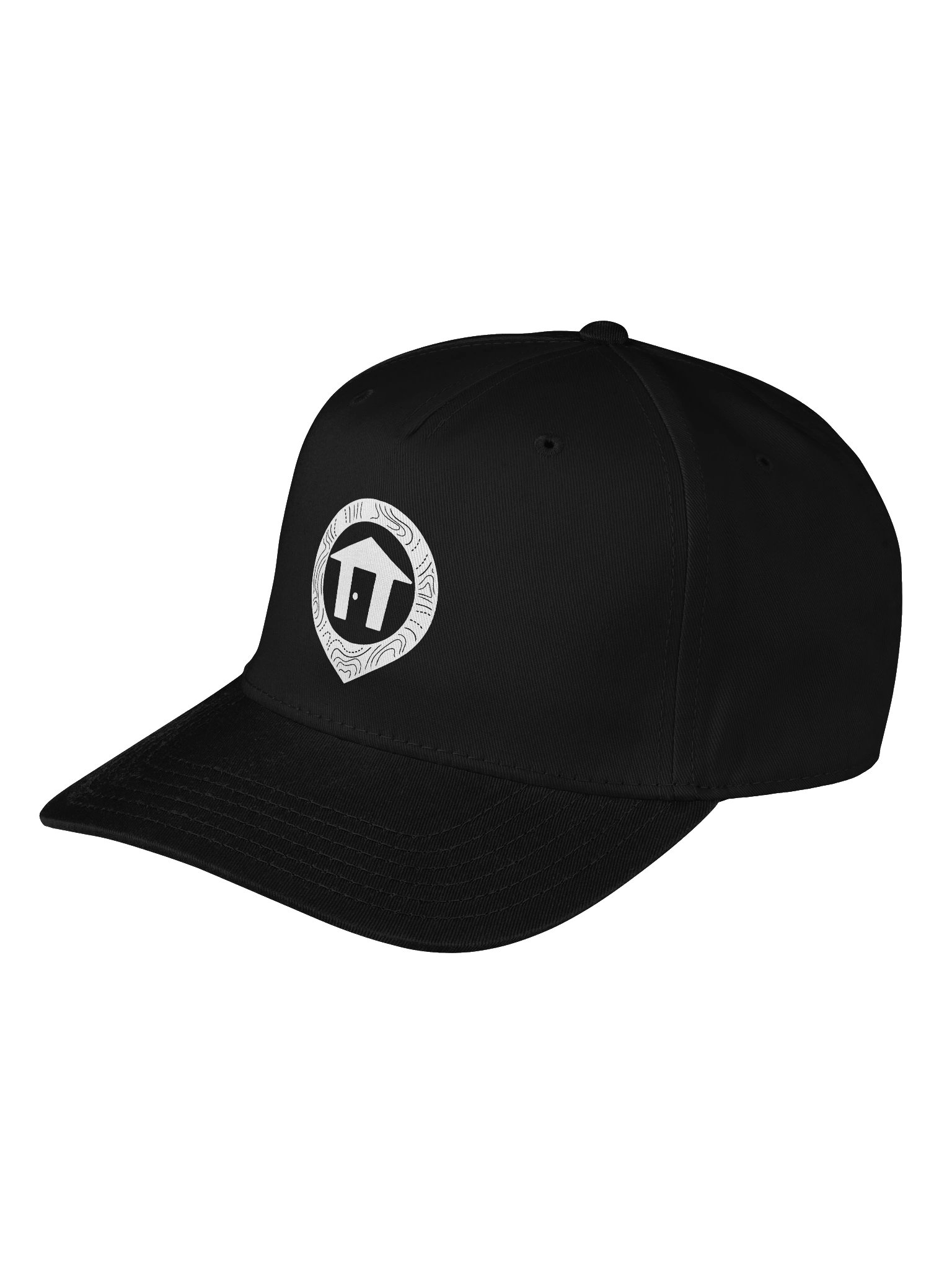 Shackmaps Black Snapback Hat product image (3)
