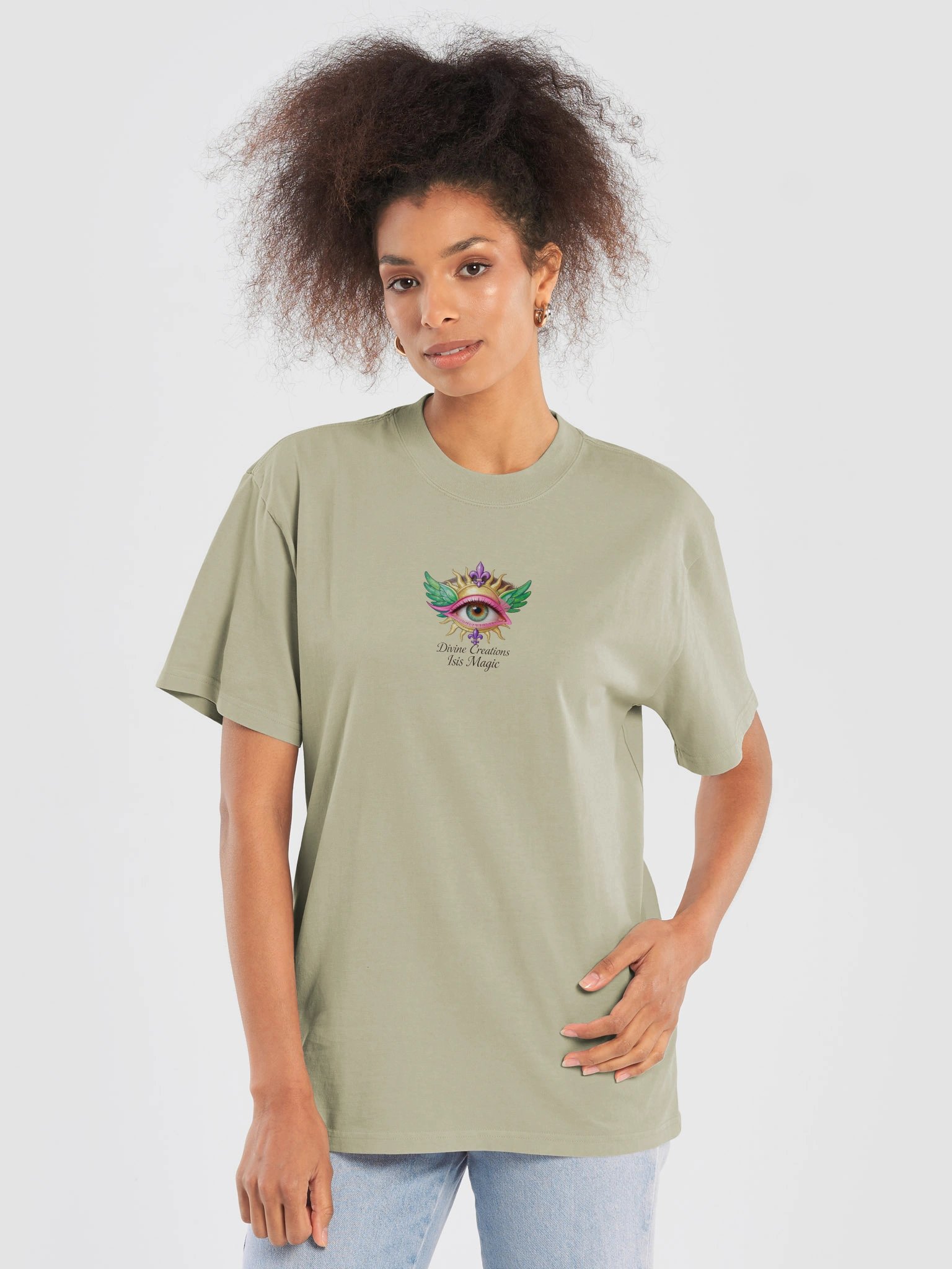 Mystical Eye Oversized T-Shirt product image (5)