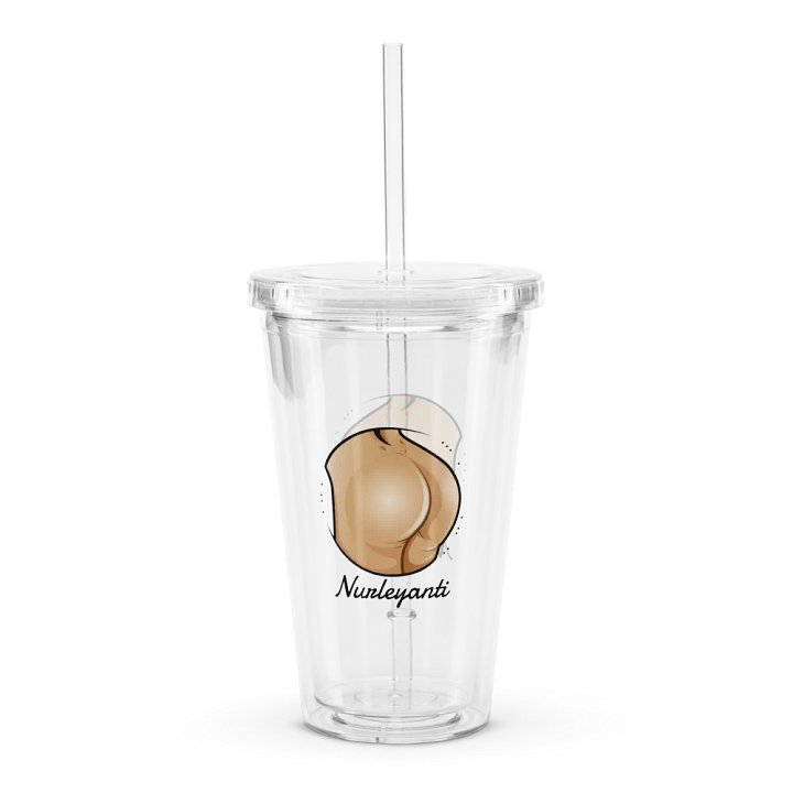 Booty plastic tumbler product image (2)