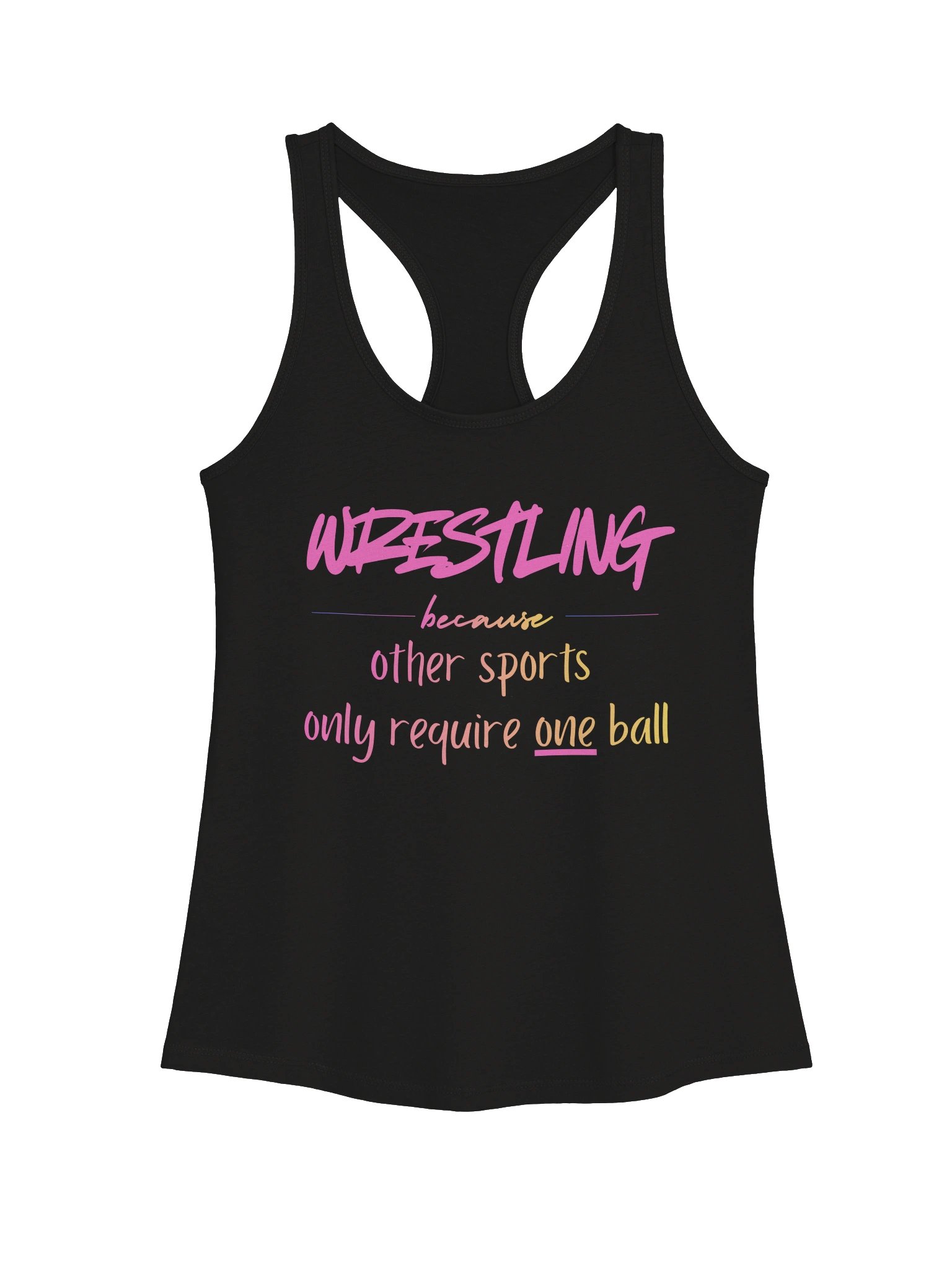 Wrestling Because Other Sports Only Need One Ball Tank product image (1)