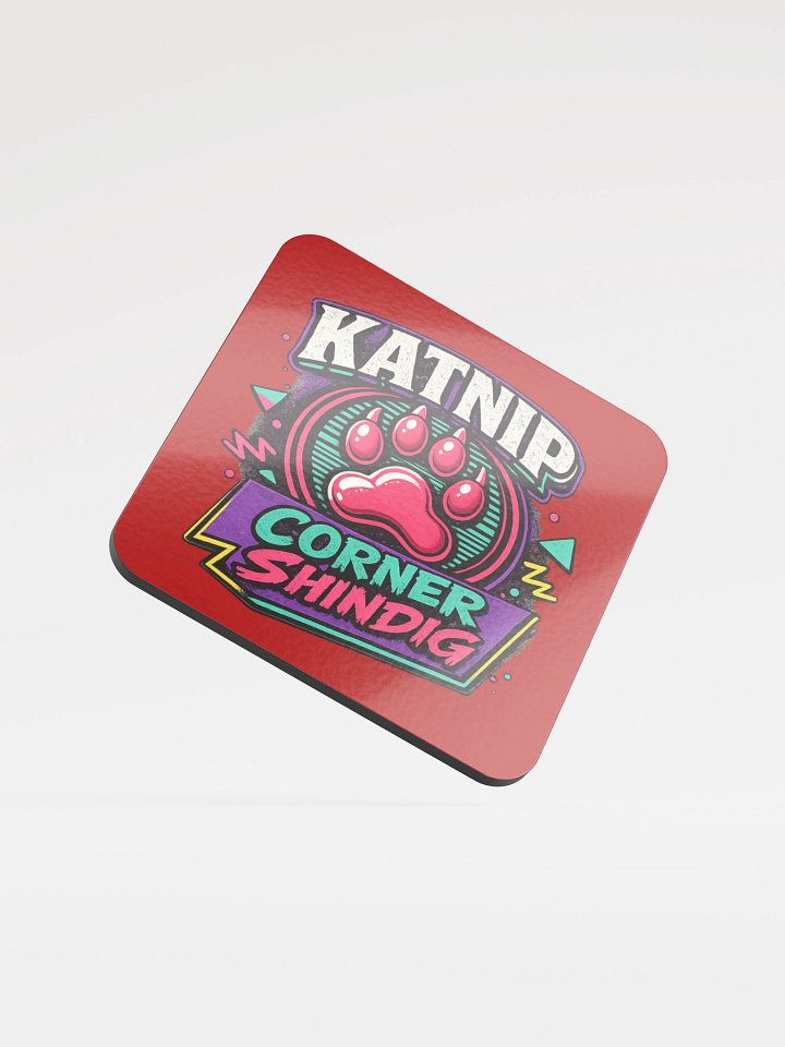 Katnip Corner Shindig! 90s Edition Coaster! product image (1)