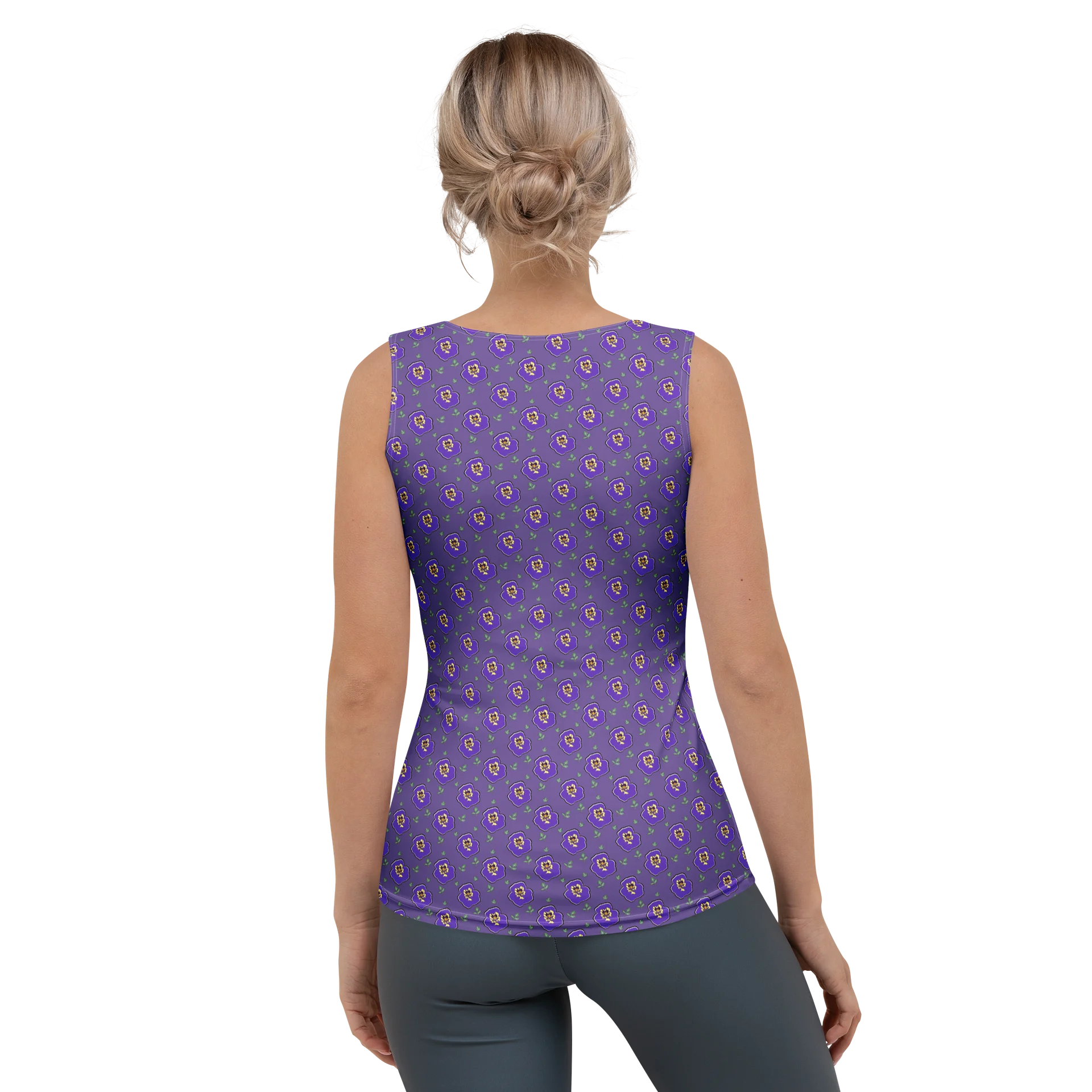 Summer Squarsh Tank - Purple product image (2)