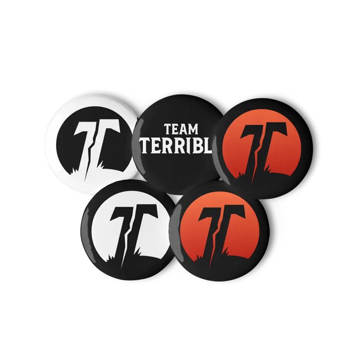 Team Terrible Logo Badge Set product image (1)