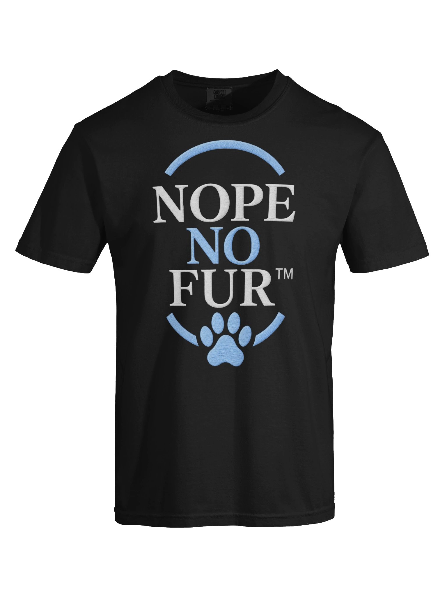 NOPE NO FUR™ Signature Logo Tee product image (5)