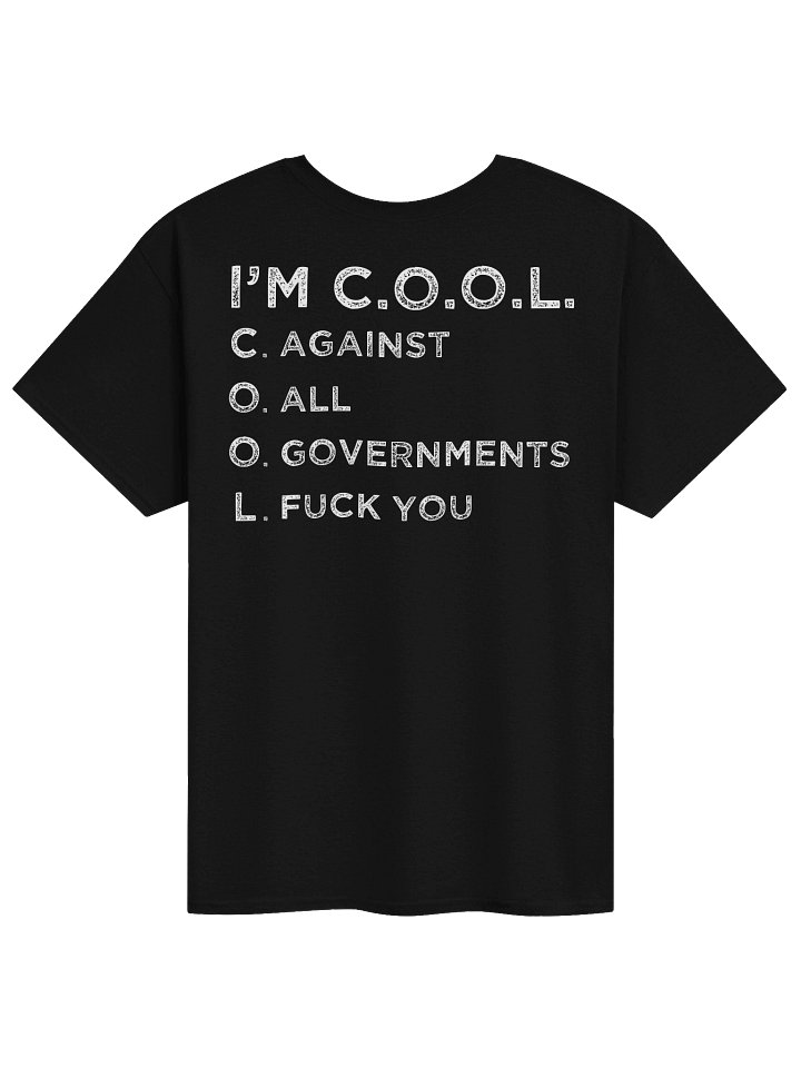 I'M COOL (AGAINST ALL GOVT'S FUCK YOU) W/ INSIGNIA product image (2)