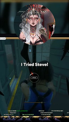I Tried Steve! #dbdfail #deadbydaylight #gaming #riotempress #SteveHarrington #Trapper
