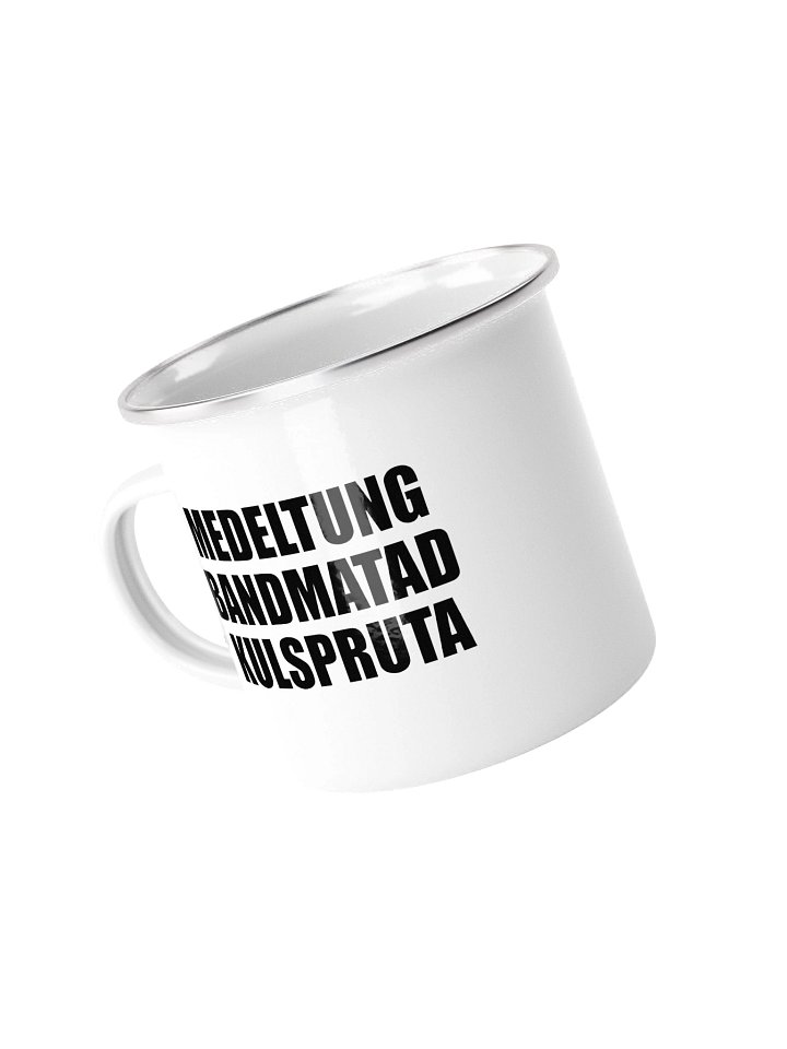 Medeltung Bandmatad Kulspruta (Emaljmugg) product image (1)