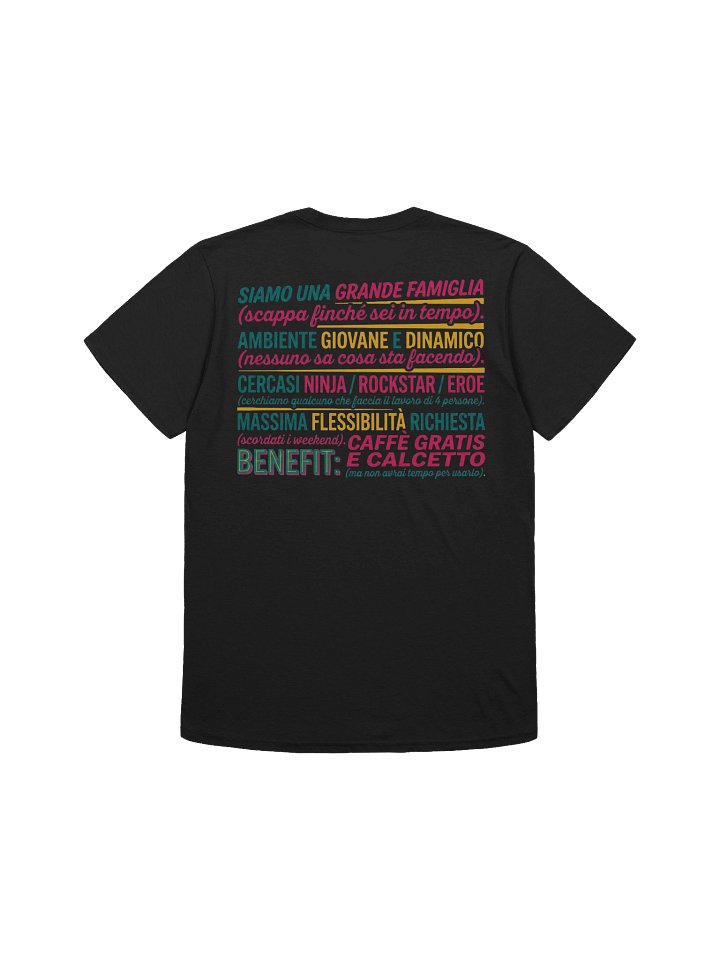 👕 T-shirt "Hiring Horror Stories" – Job Jungle Collector's Edition product image (2)