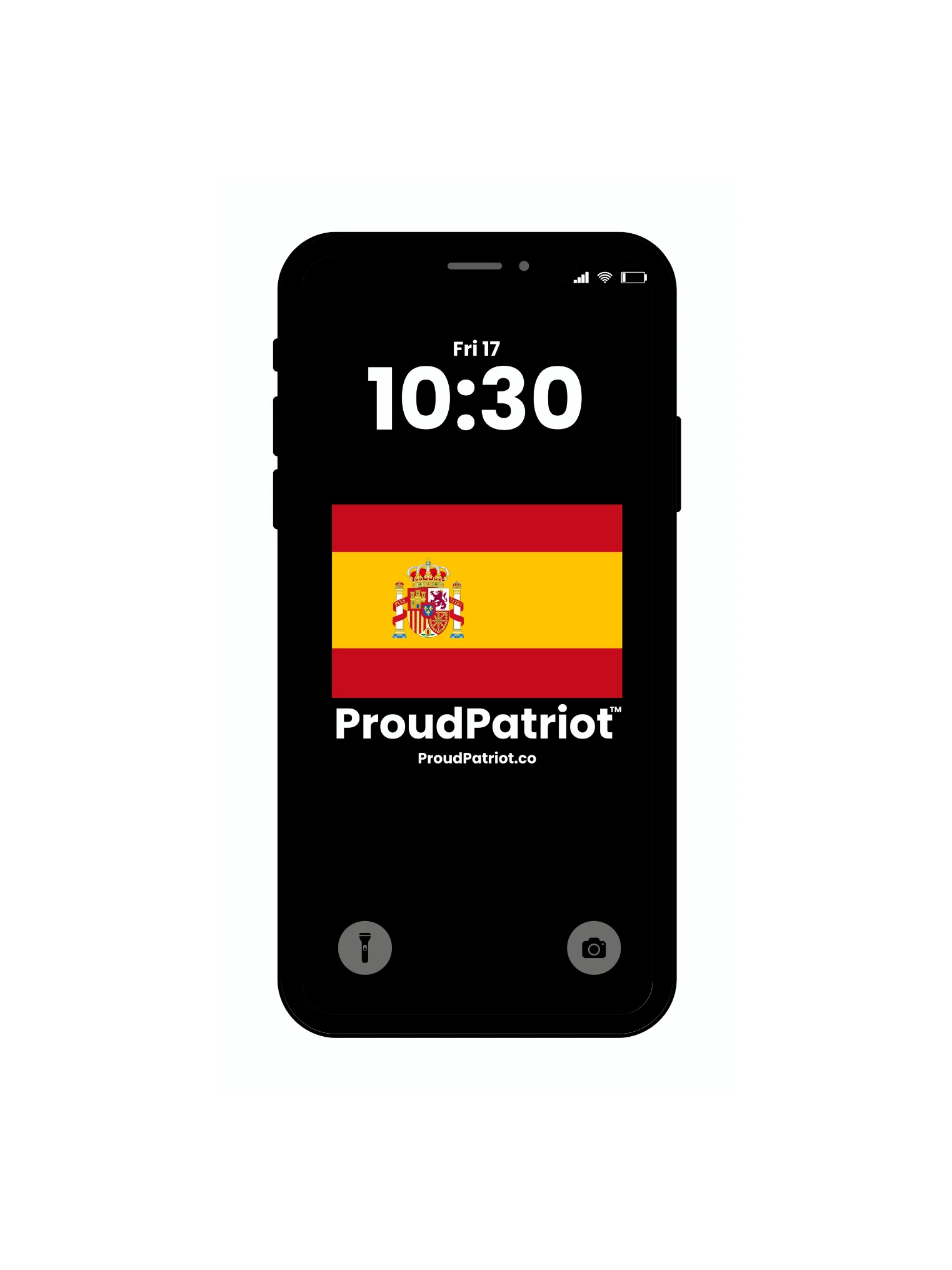 Spain Proud Screensaver Dark Mode product image (1)