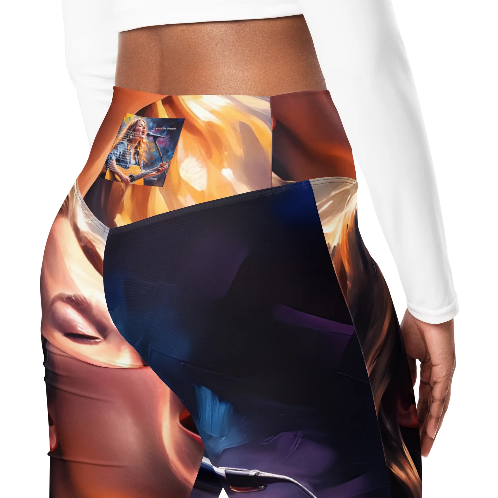 'Impossible Dream' EcoChic Flare Leggings product image (5)