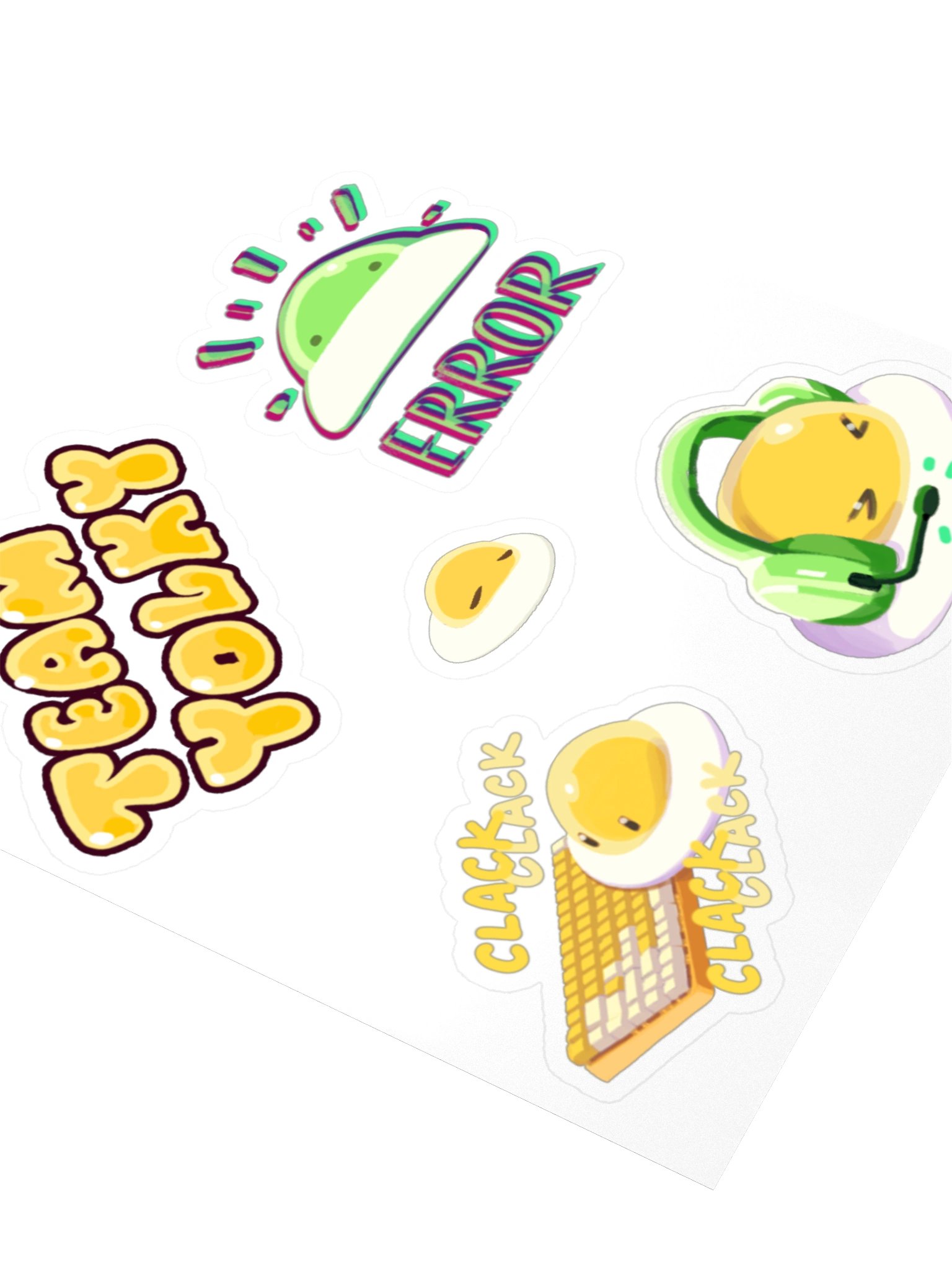 Team Yolky Stickers product image (3)