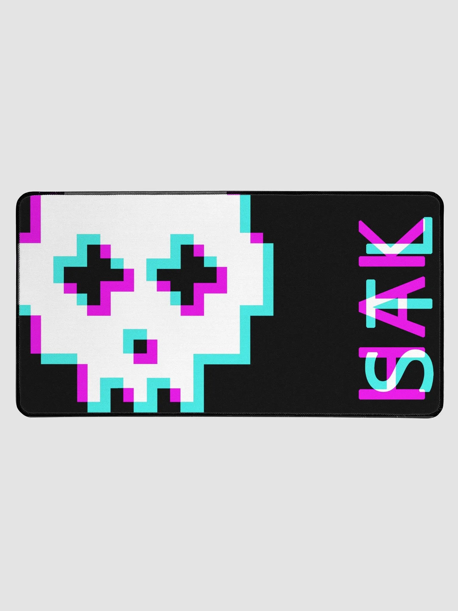 HakSTL Retro Skull Mousepad (15.5" x 31.5") product image (3)
