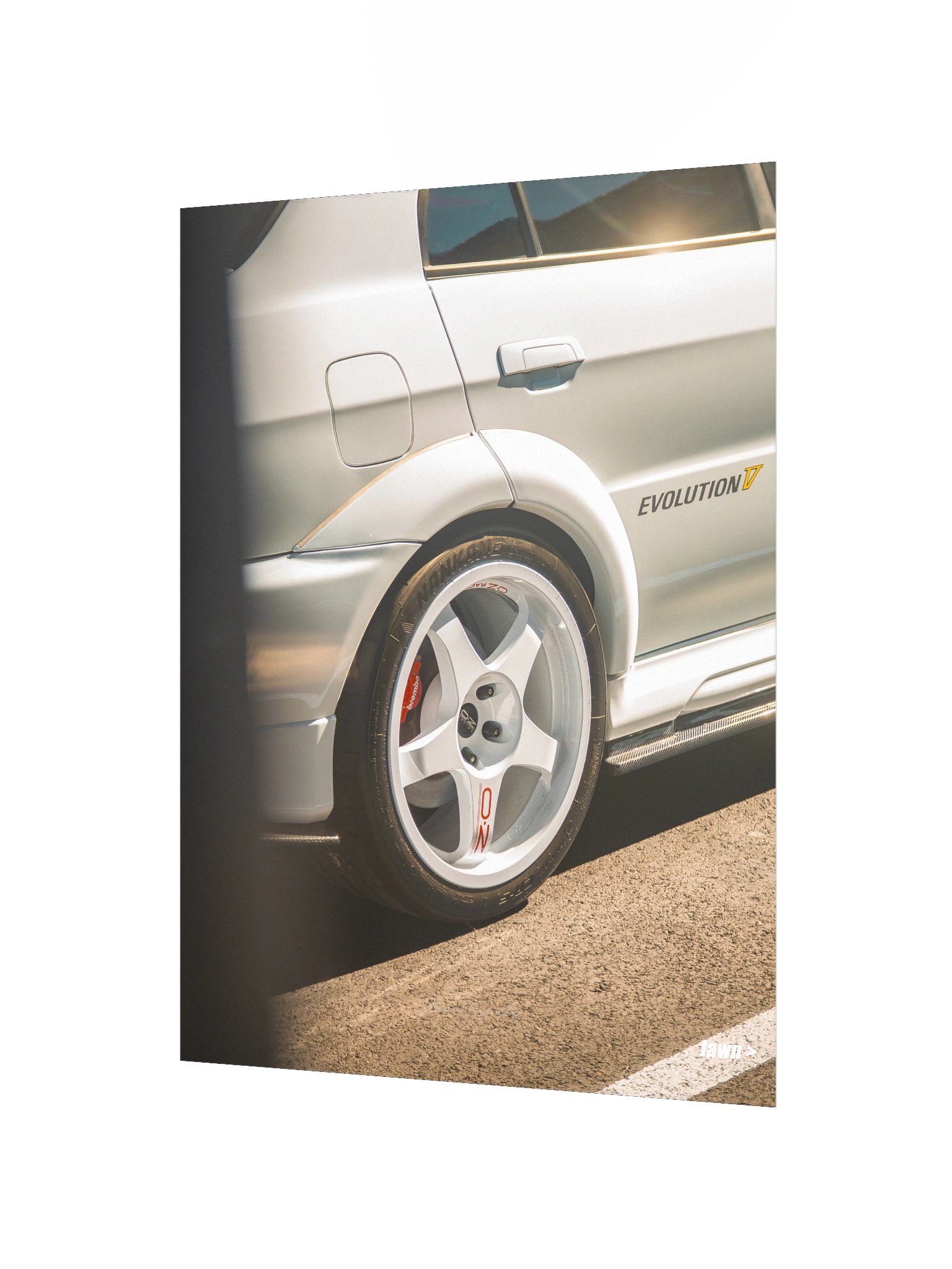 JawnVisuals Mitsubishi Evo V Poster product image (2)