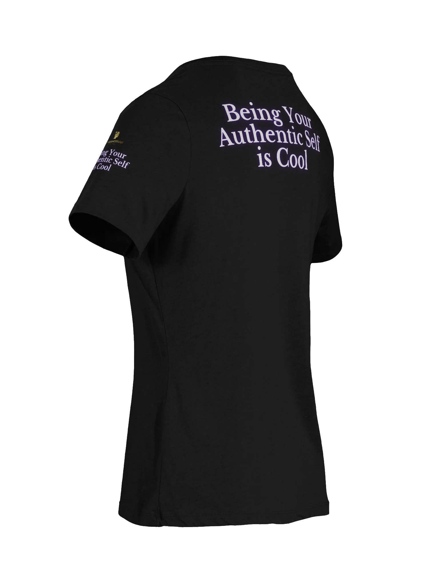 WigganOfficial "Being Your Authentic Self Is Cool" Women's Relaxed V-Neck T-Shirt. product image (9)
